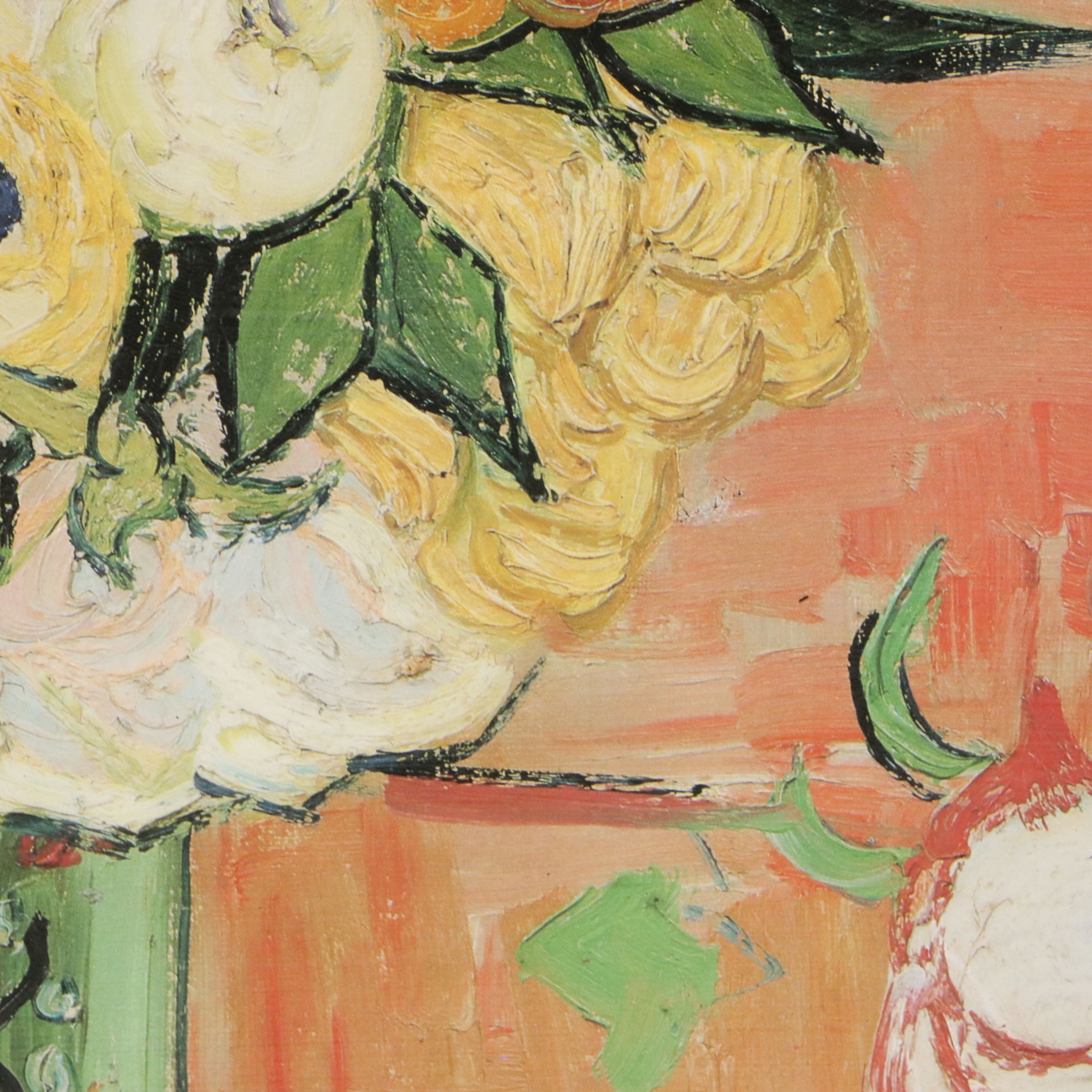 After Vincent Van Gogh "Roses and Anemones," 21st Century