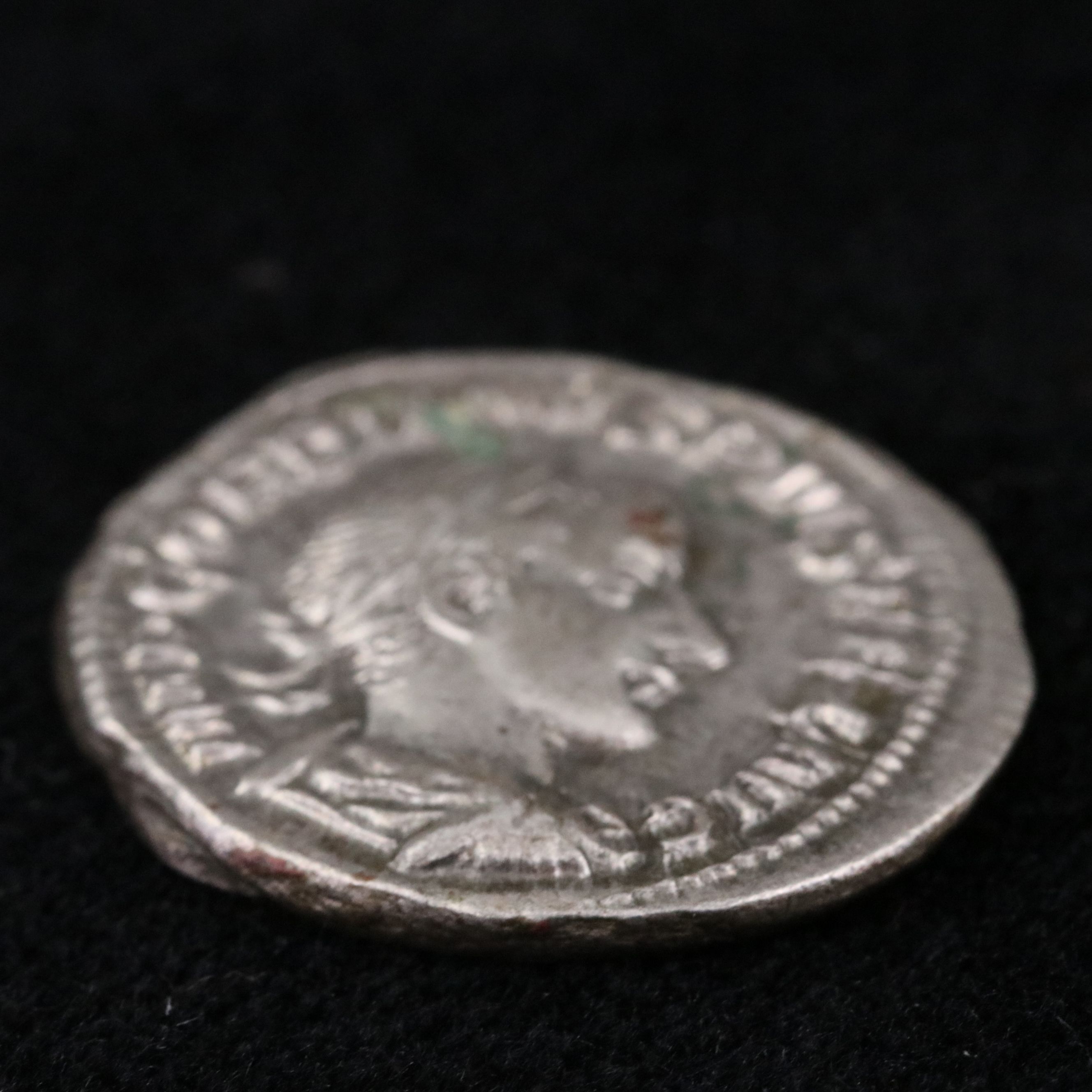 Ancient Roman Imperial AR Denarius Coin of Gordian III, ca. 241 A.D.