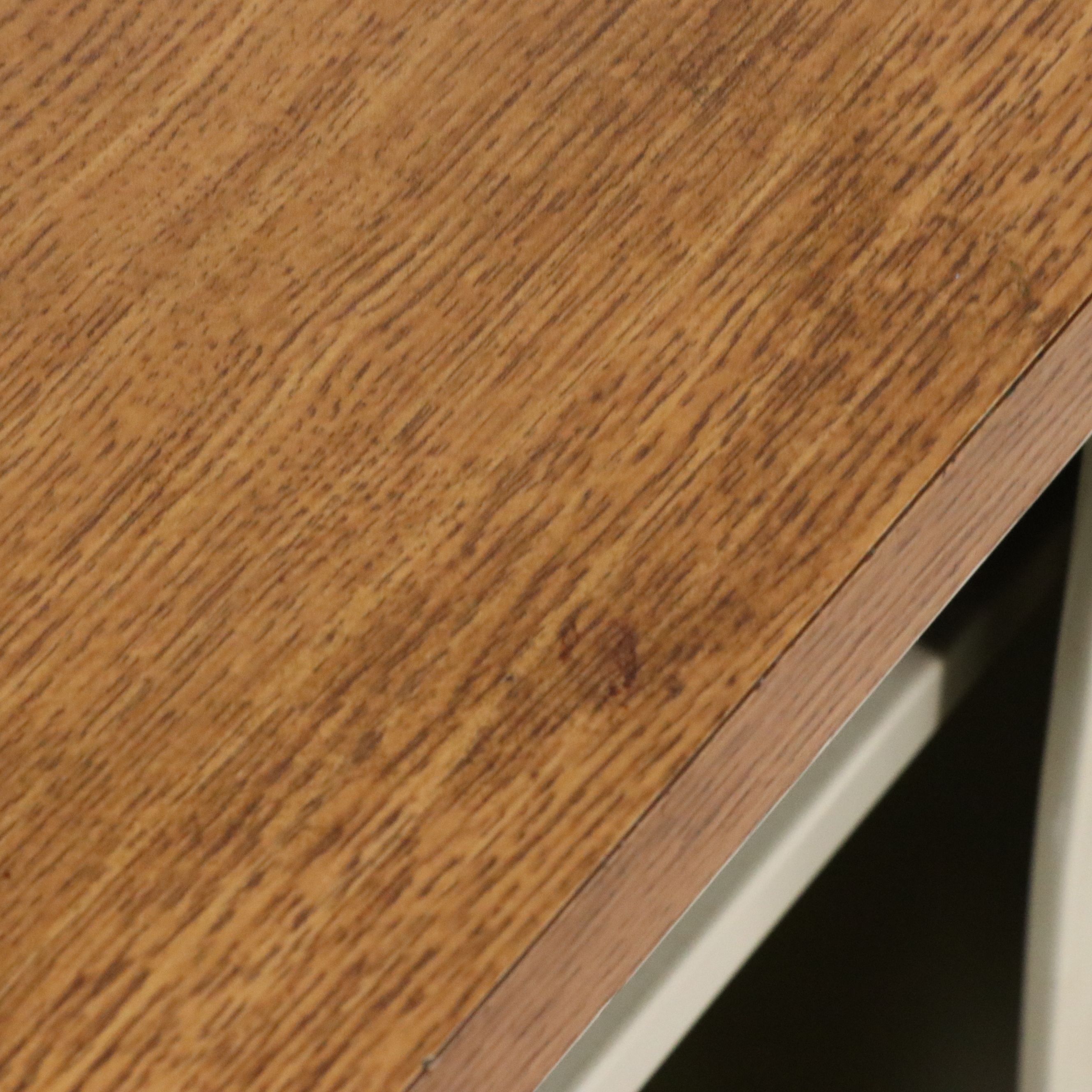 Mid Century Modern Steel and Laminate Credenza, Mid to Late 20th Century