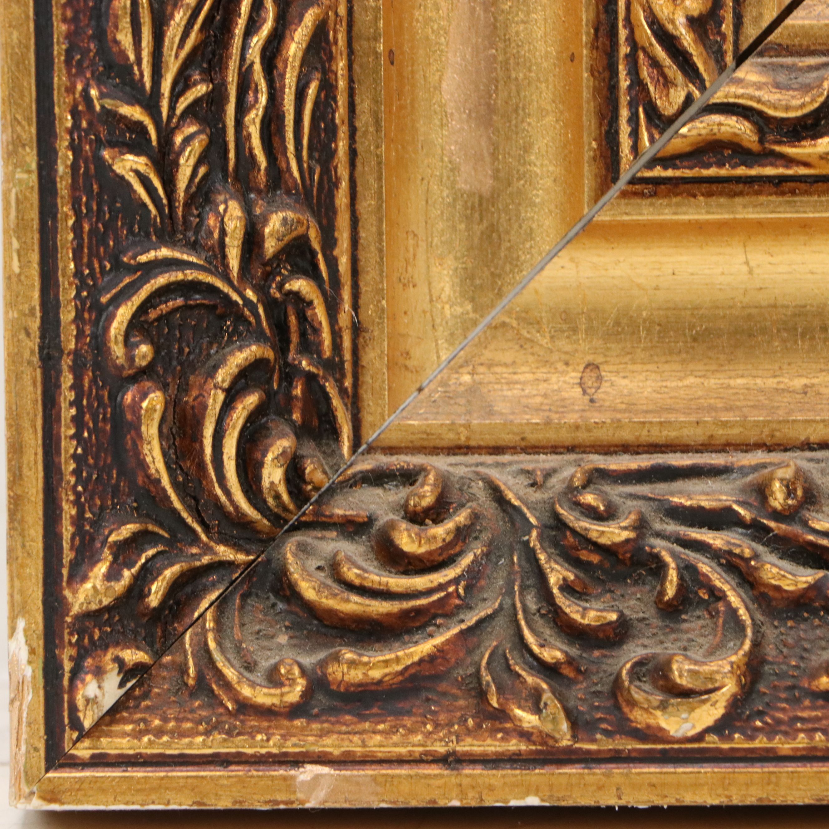 Cityscape Gouache Painting on Metal Panel of Toledo, Spain, 20th Century