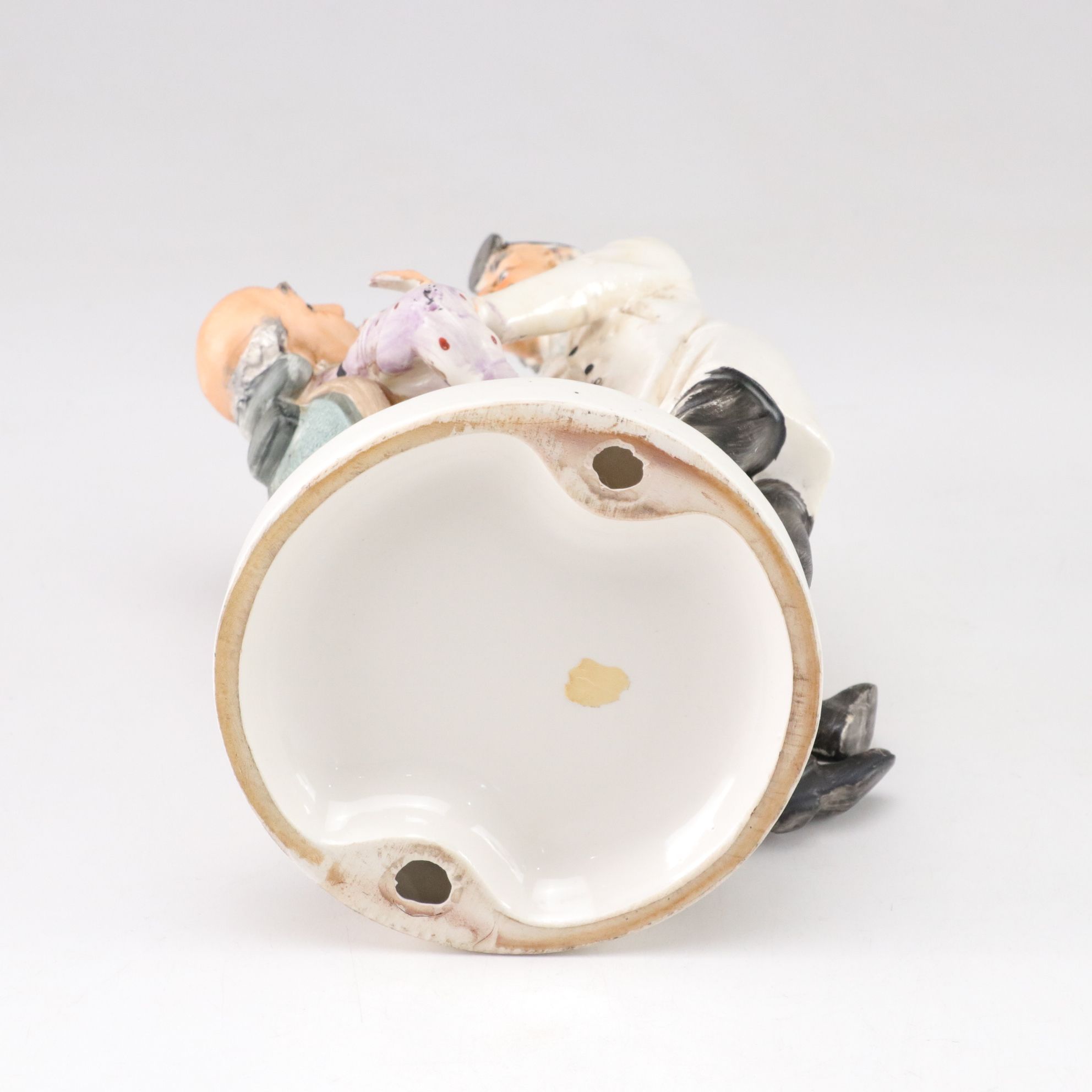 Capodimonte Carved Porcelain Dentist Figurine with Matryoshka Dolls & More