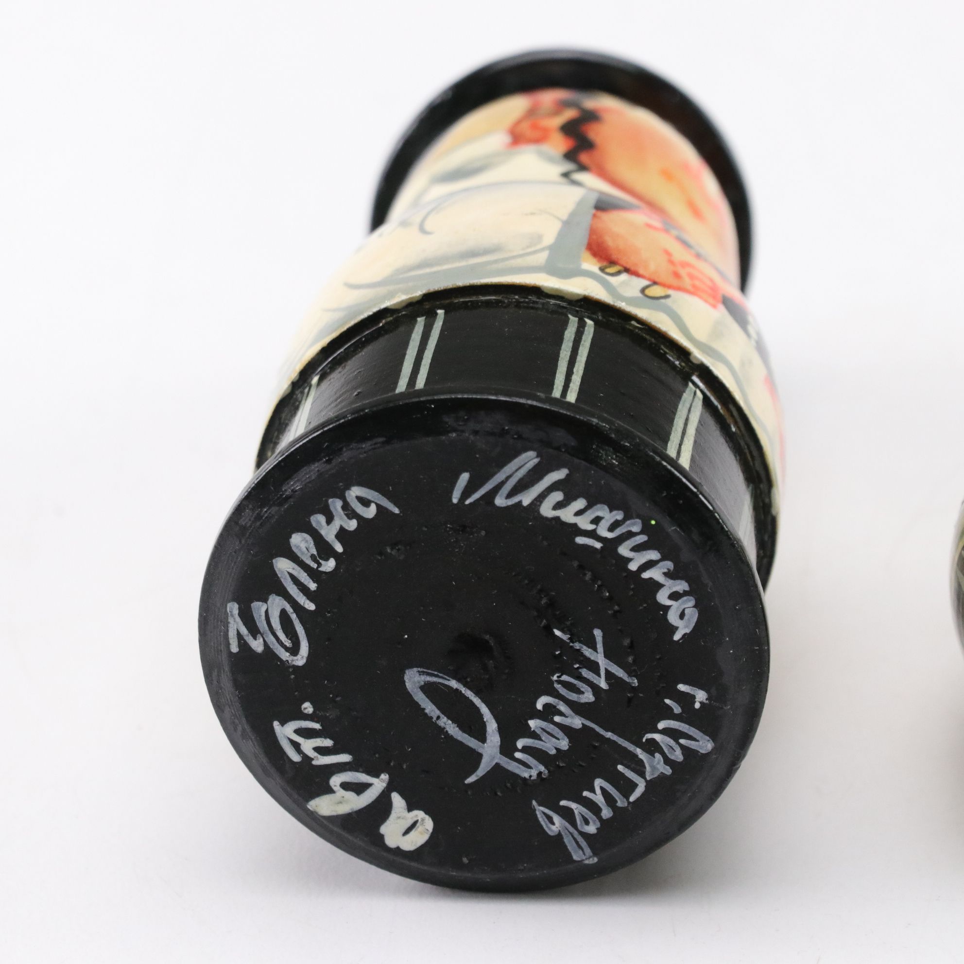 Capodimonte Carved Porcelain Dentist Figurine with Matryoshka Dolls & More