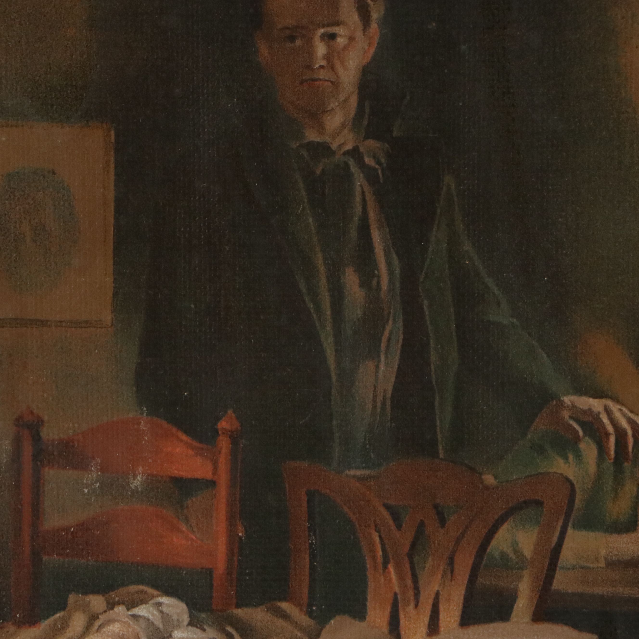 Color Lithograph After Luke Fildes "The Doctor," Circa Late 19th Century