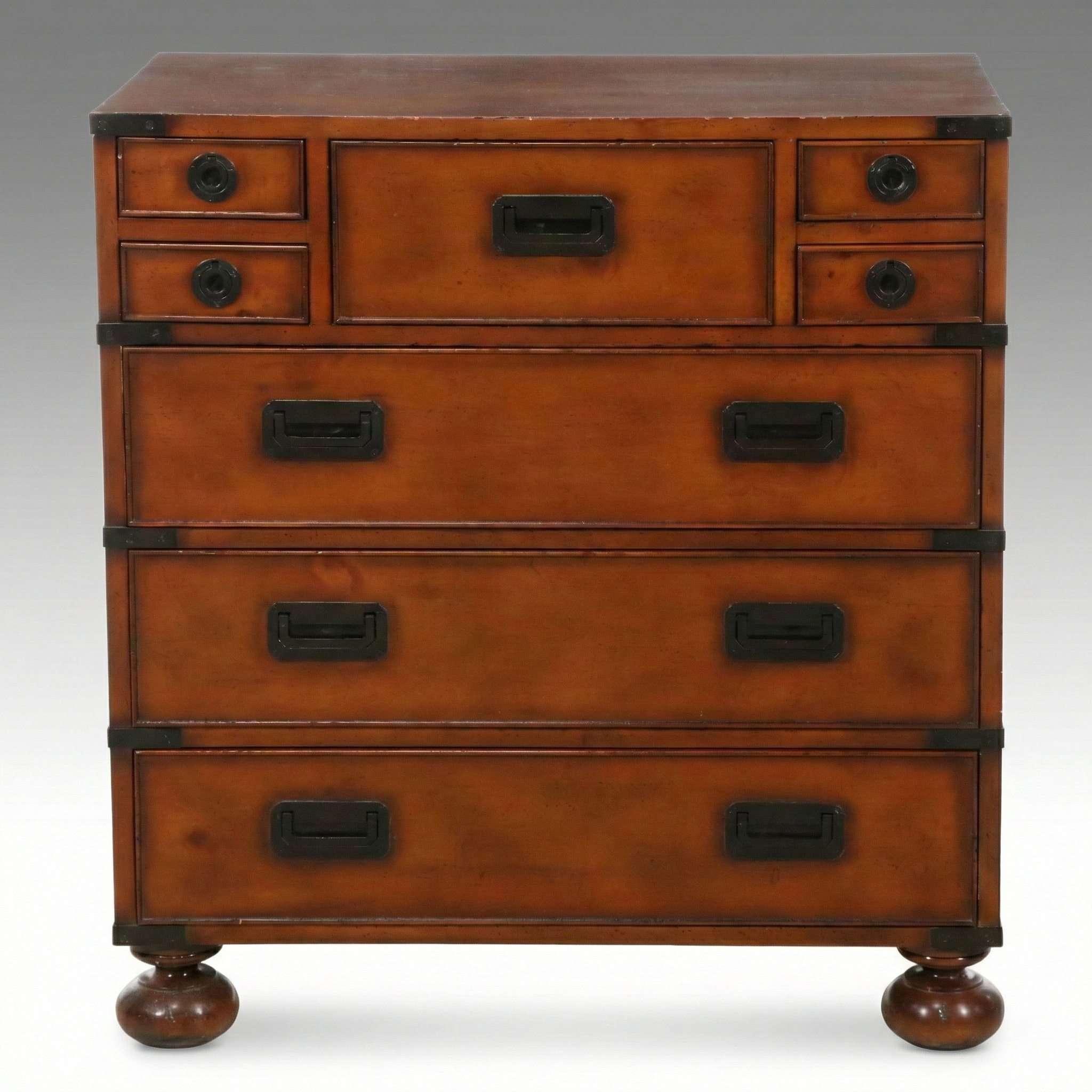 Milling Road for Baker Campaign Style Chest of Drawers, 2000