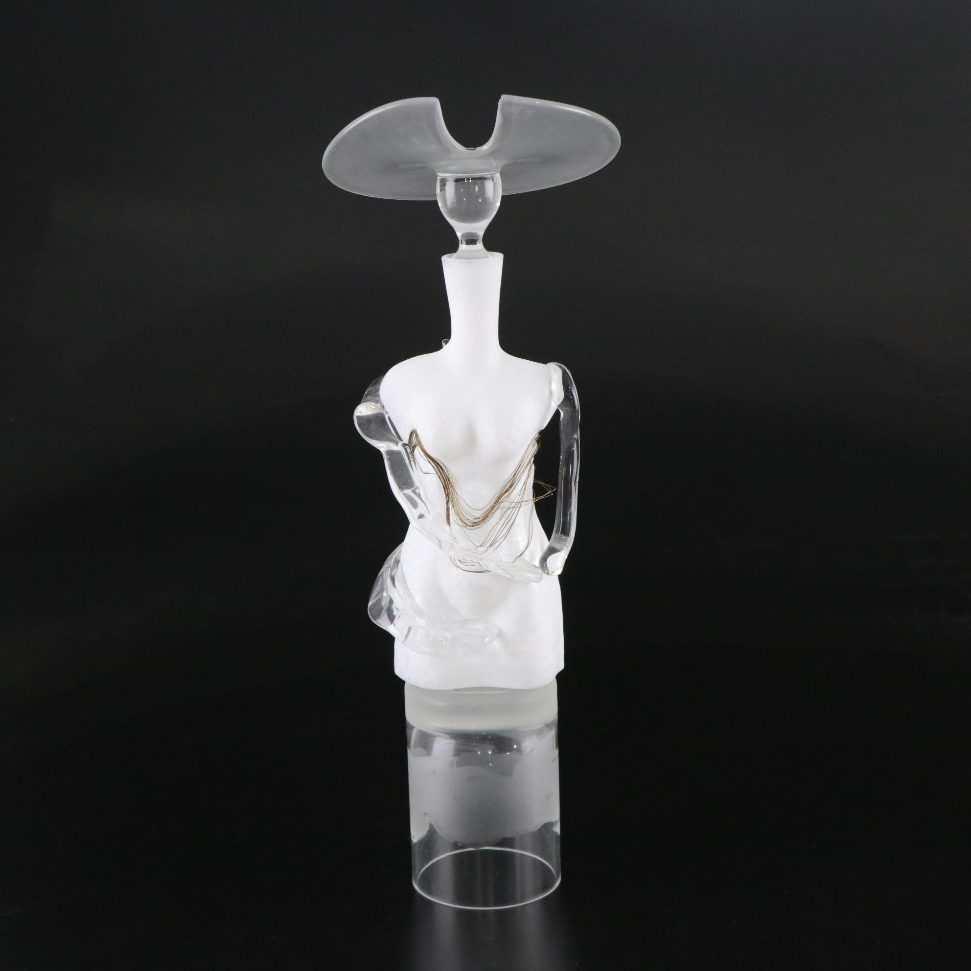 Elena Graure Manta Studio Art Glass Figural Perfume Bottles