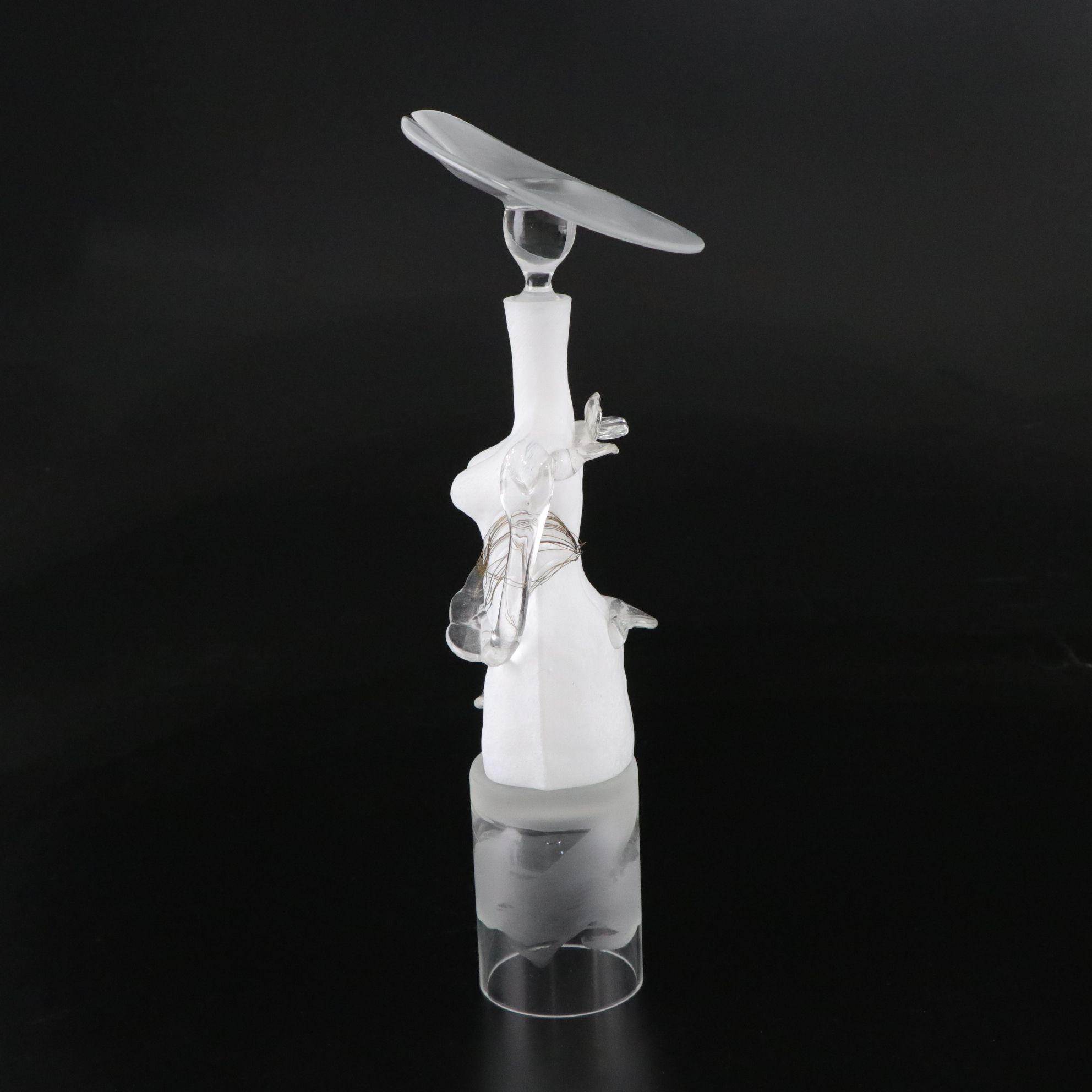 Elena Graure Manta Studio Art Glass Figural Perfume Bottles