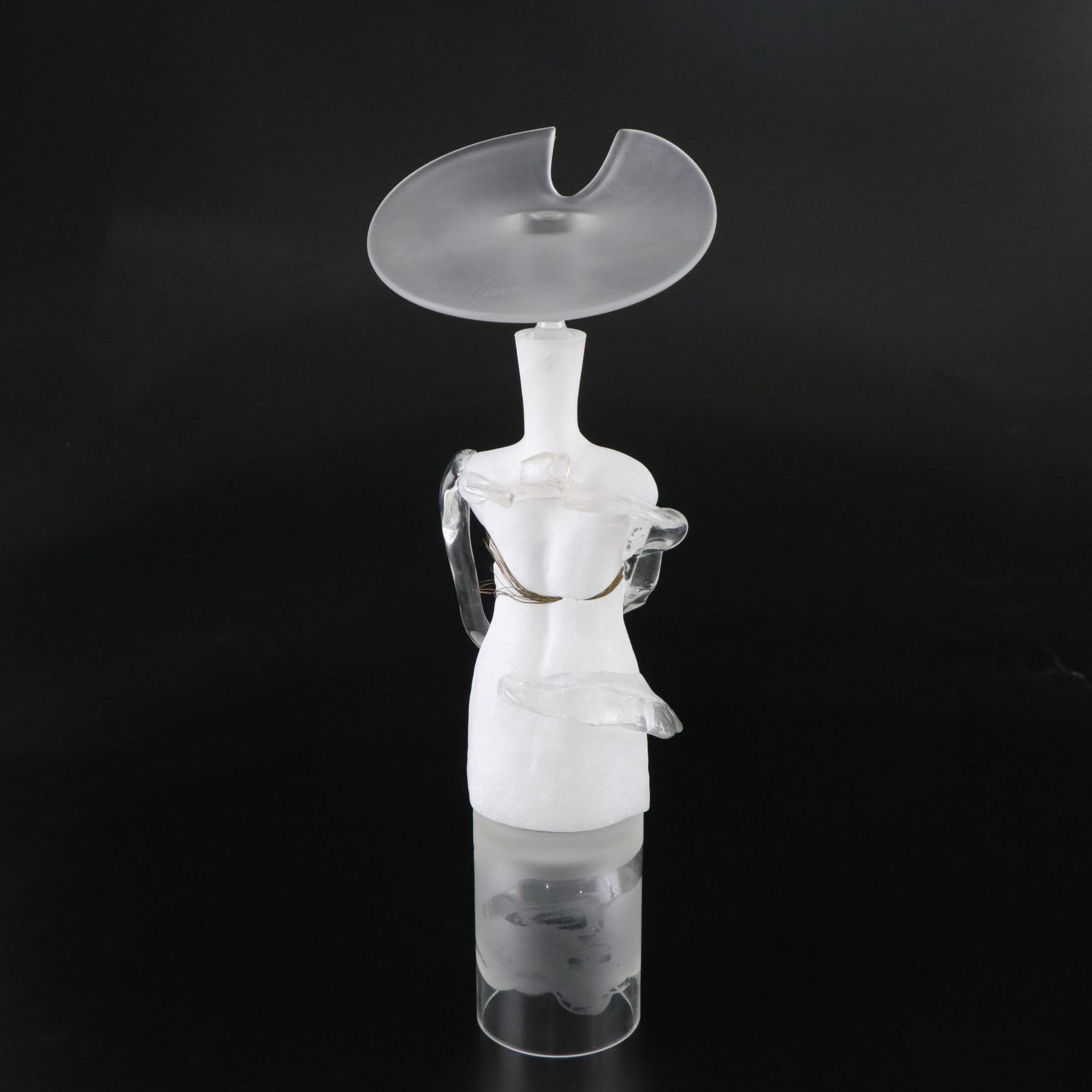Elena Graure Manta Studio Art Glass Figural Perfume Bottles