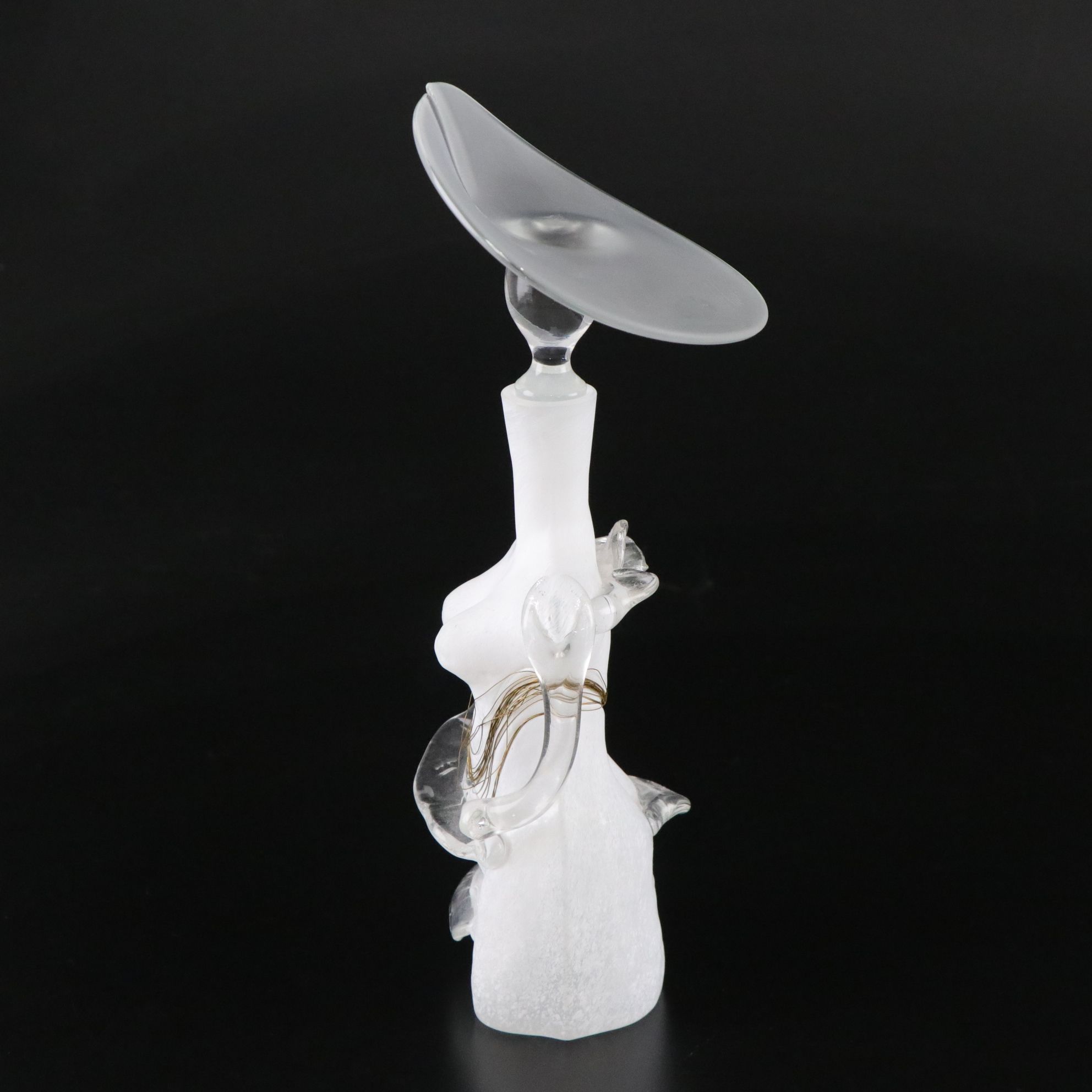 Elena Graure Manta Studio Art Glass Figural Perfume Bottles