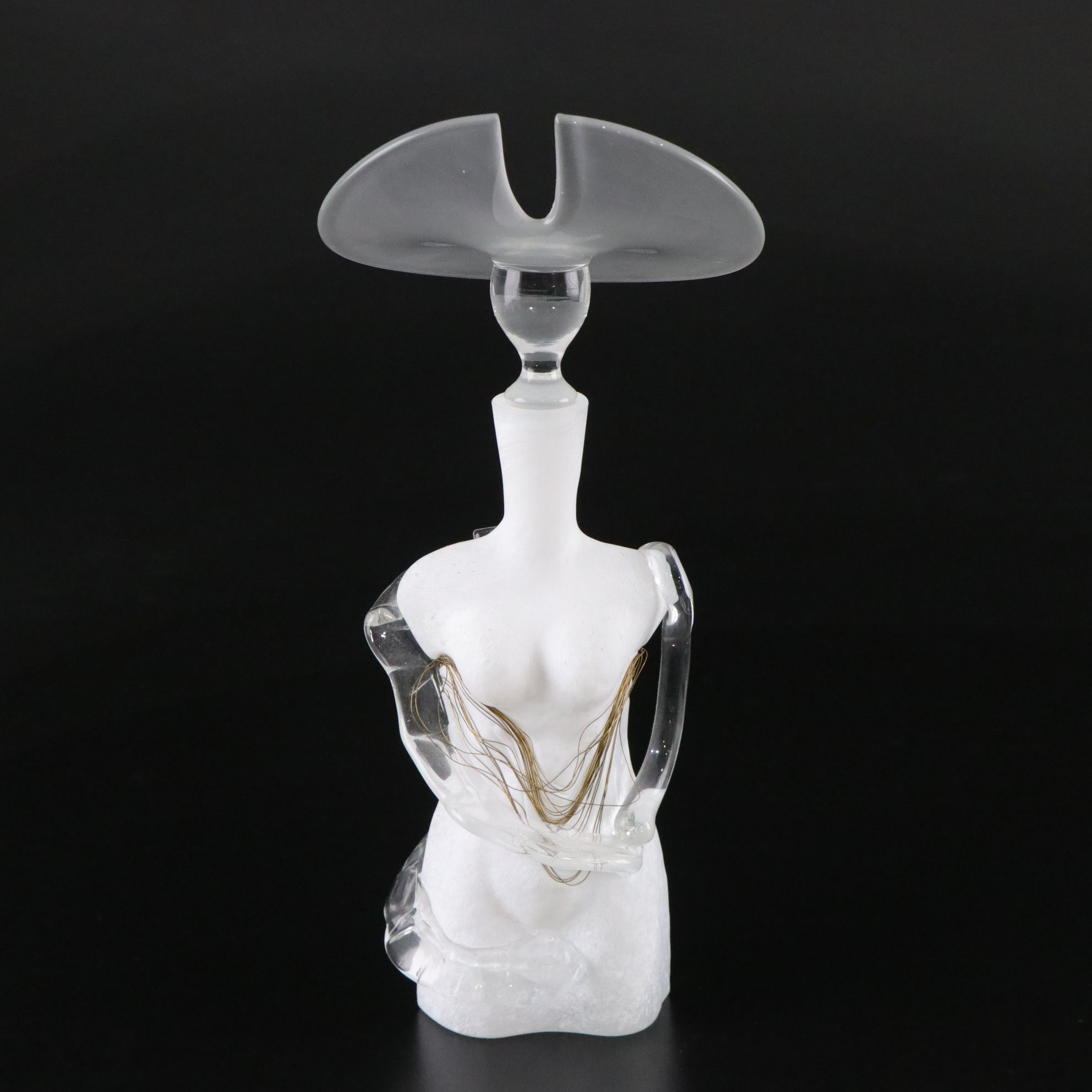 Elena Graure Manta Studio Art Glass Figural Perfume Bottles