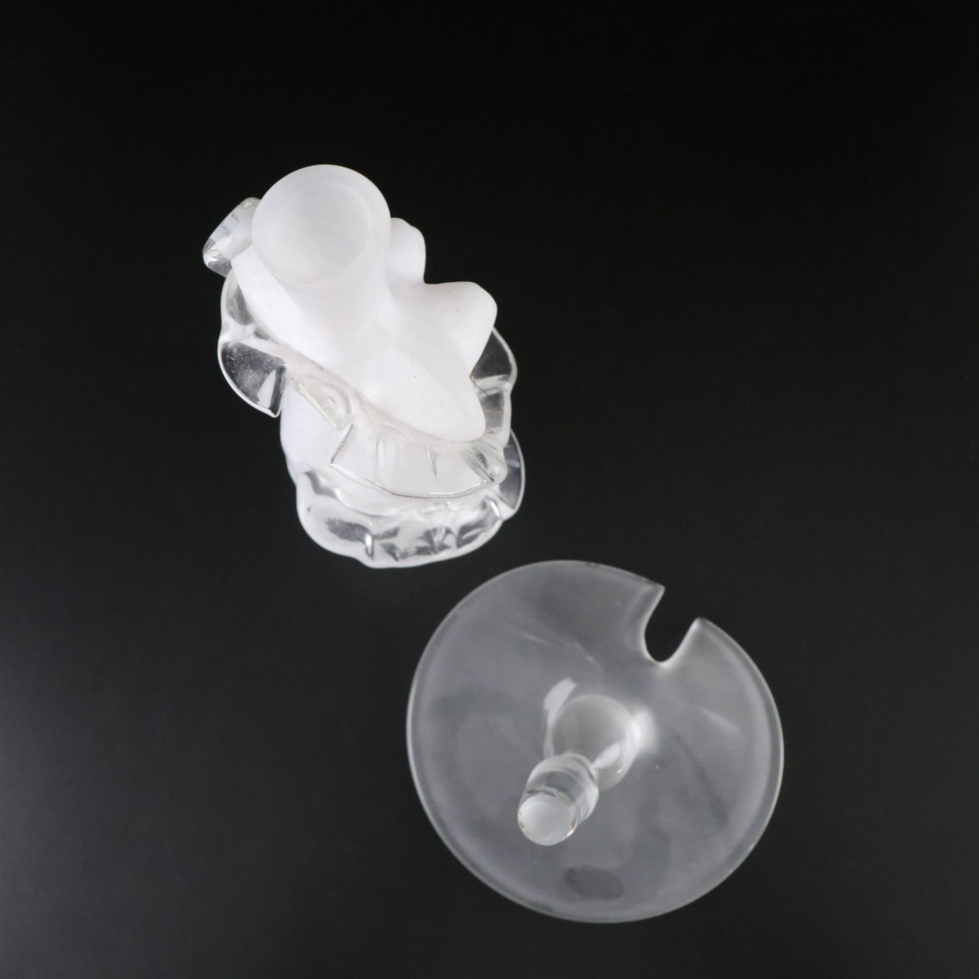 Elena Graure Manta Studio Art Glass Figural Perfume Bottles