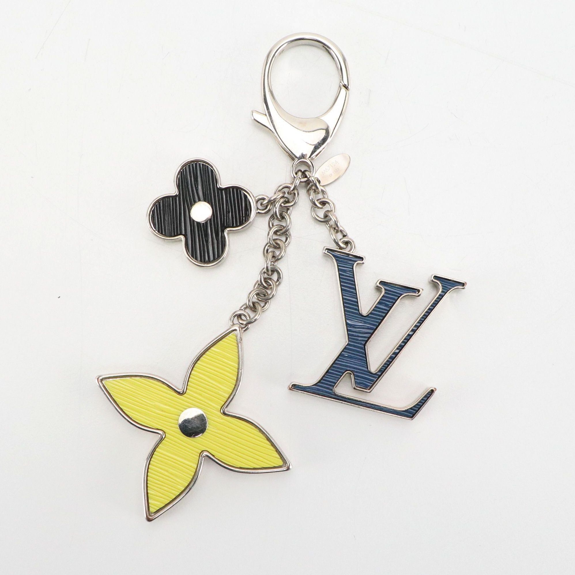 Louis Vuitton Tricolor Fleur de Epi Monogram Bag Charm