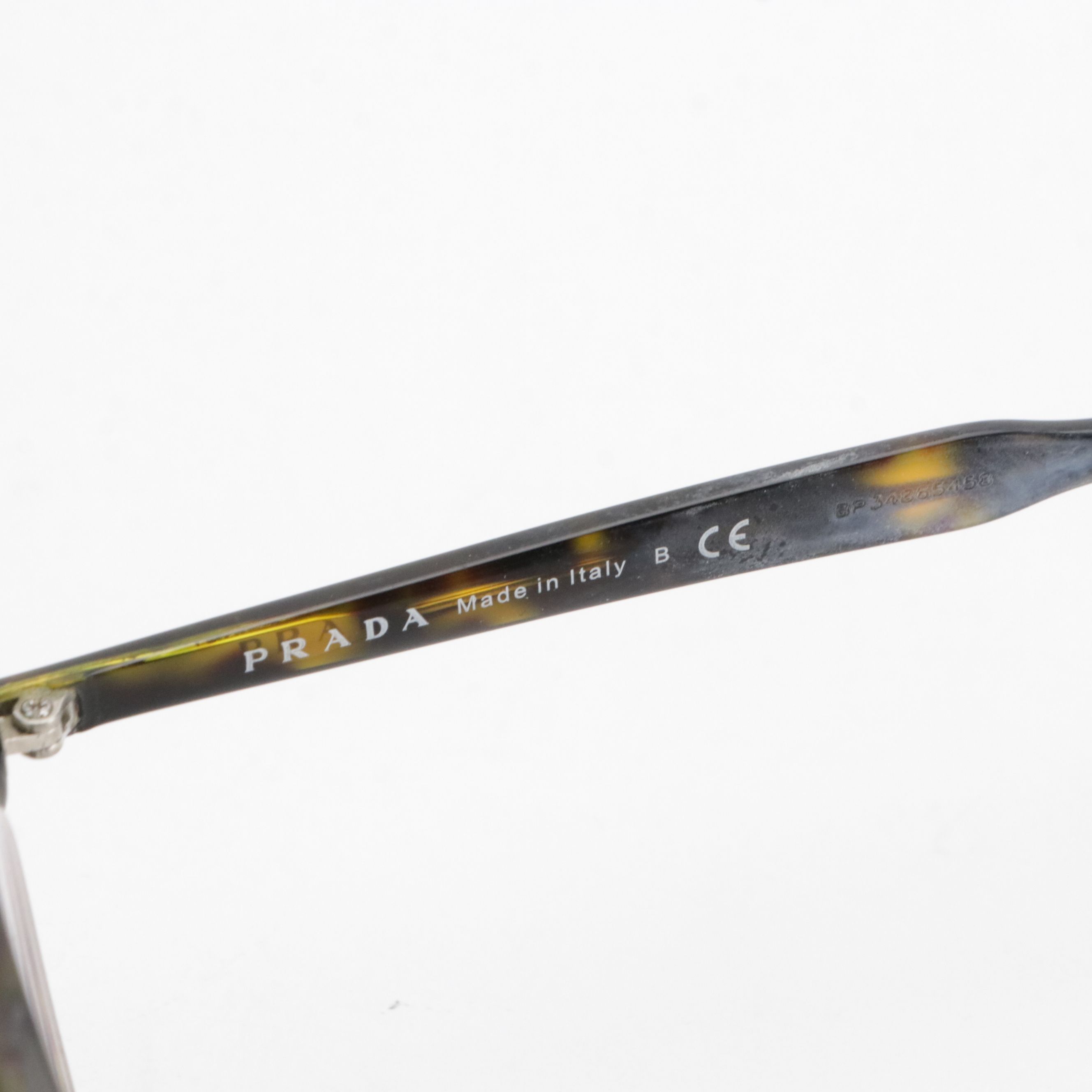 Prada VPR13T Prescription Havana Round Eyeglasses