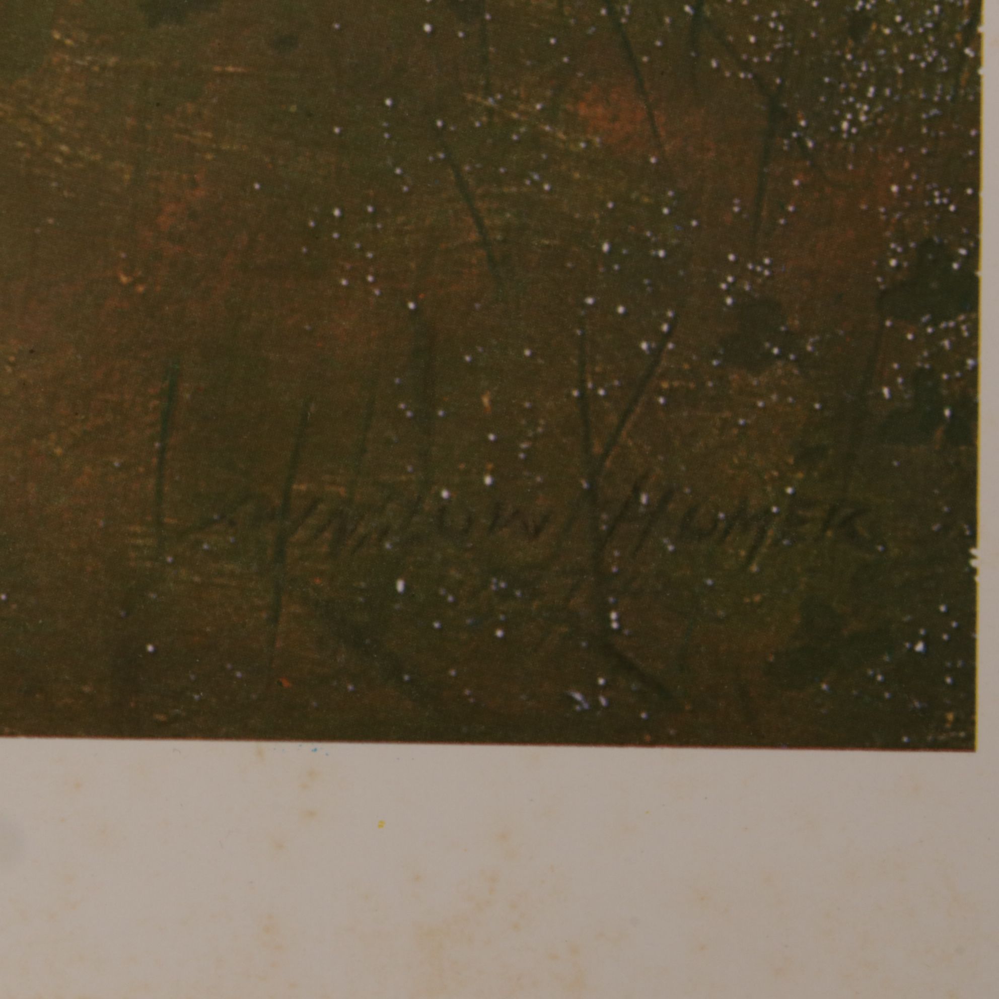 After Winslow Homer Offset Lithograph "Boys in a Pasture"