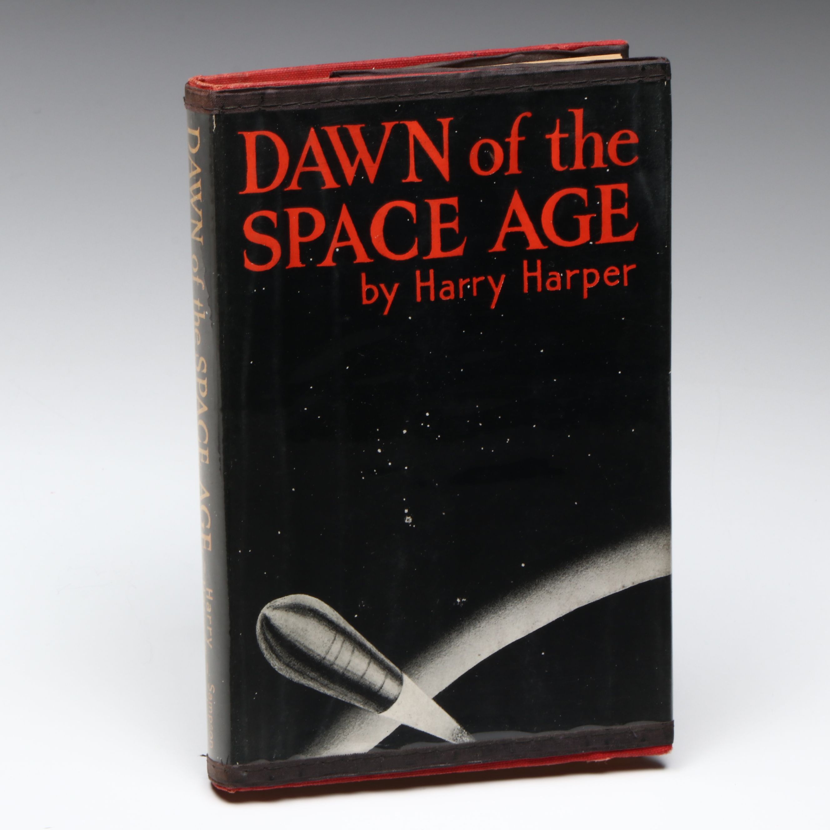 Illustrated "Dawn of the Space Age" by Harry Harper, 1940s