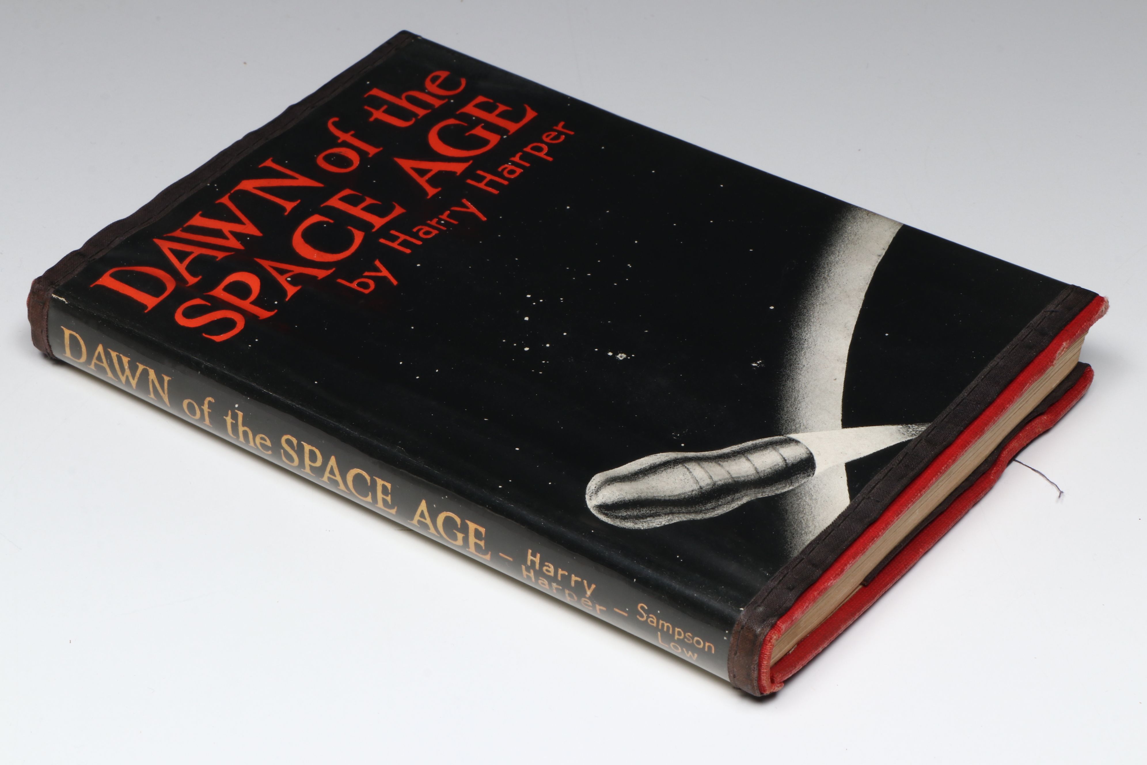 Illustrated "Dawn of the Space Age" by Harry Harper, 1940s