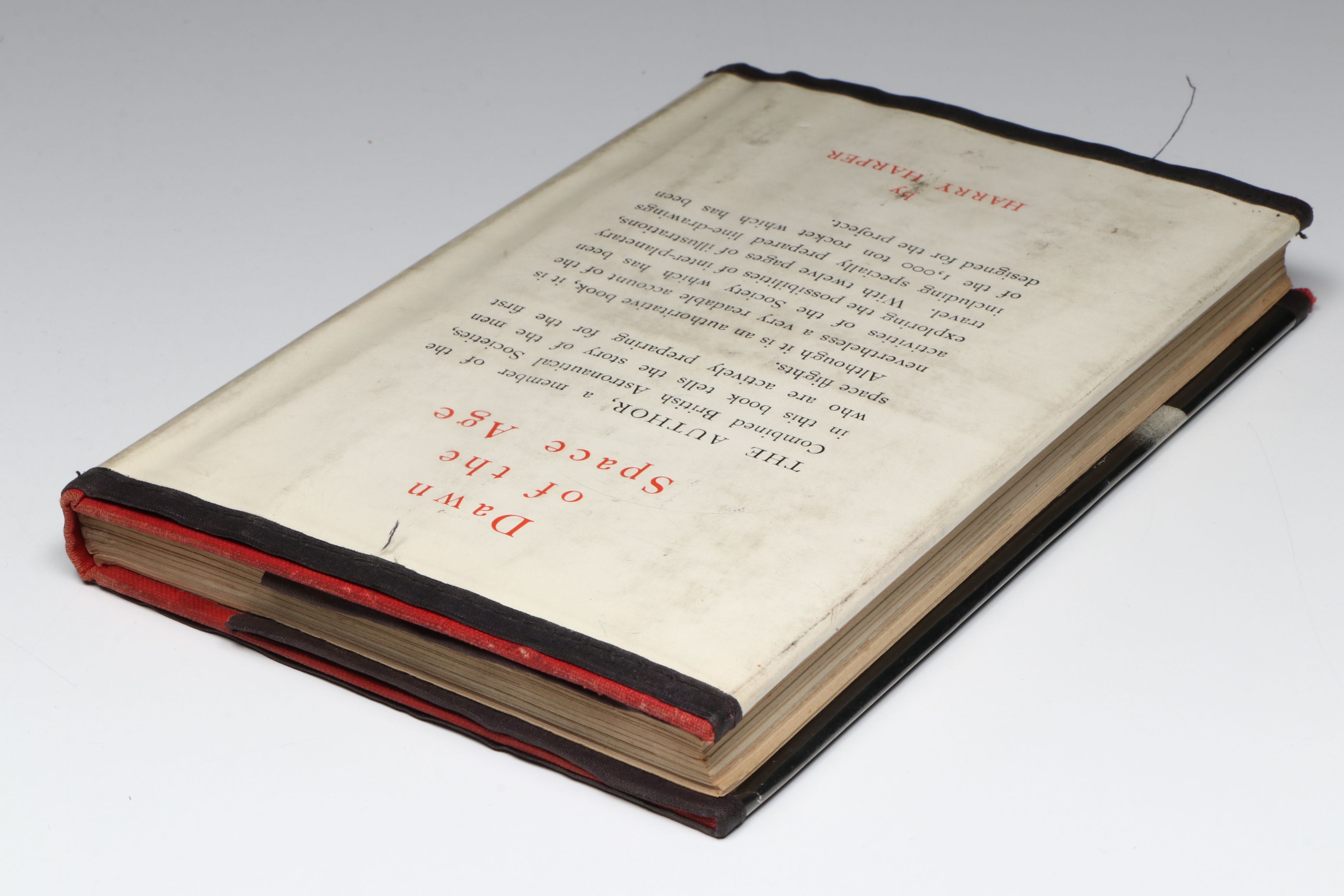 Illustrated "Dawn of the Space Age" by Harry Harper, 1940s