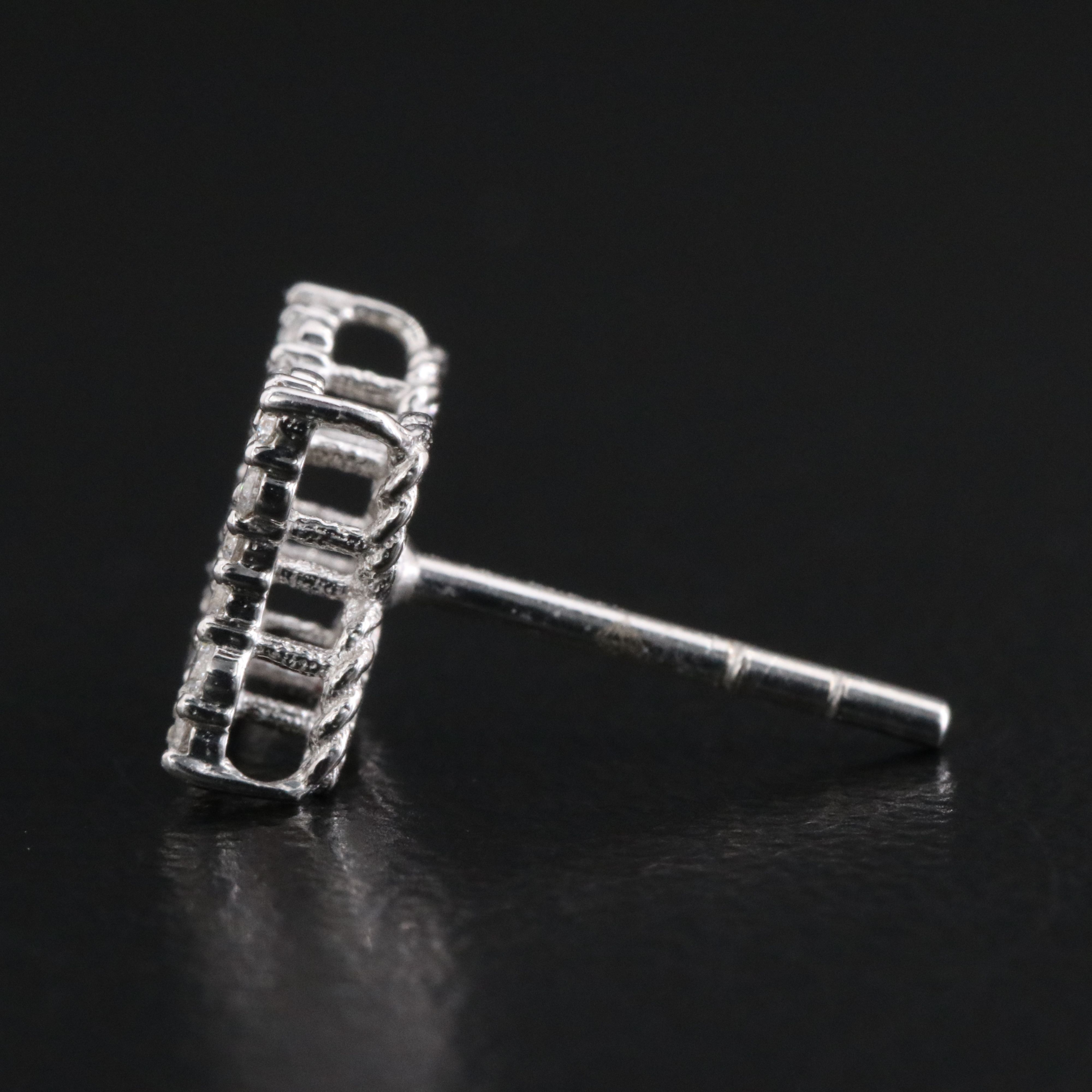 Roberto Coin Princess Flower 18K 0.35 CTW Diamond Earrings