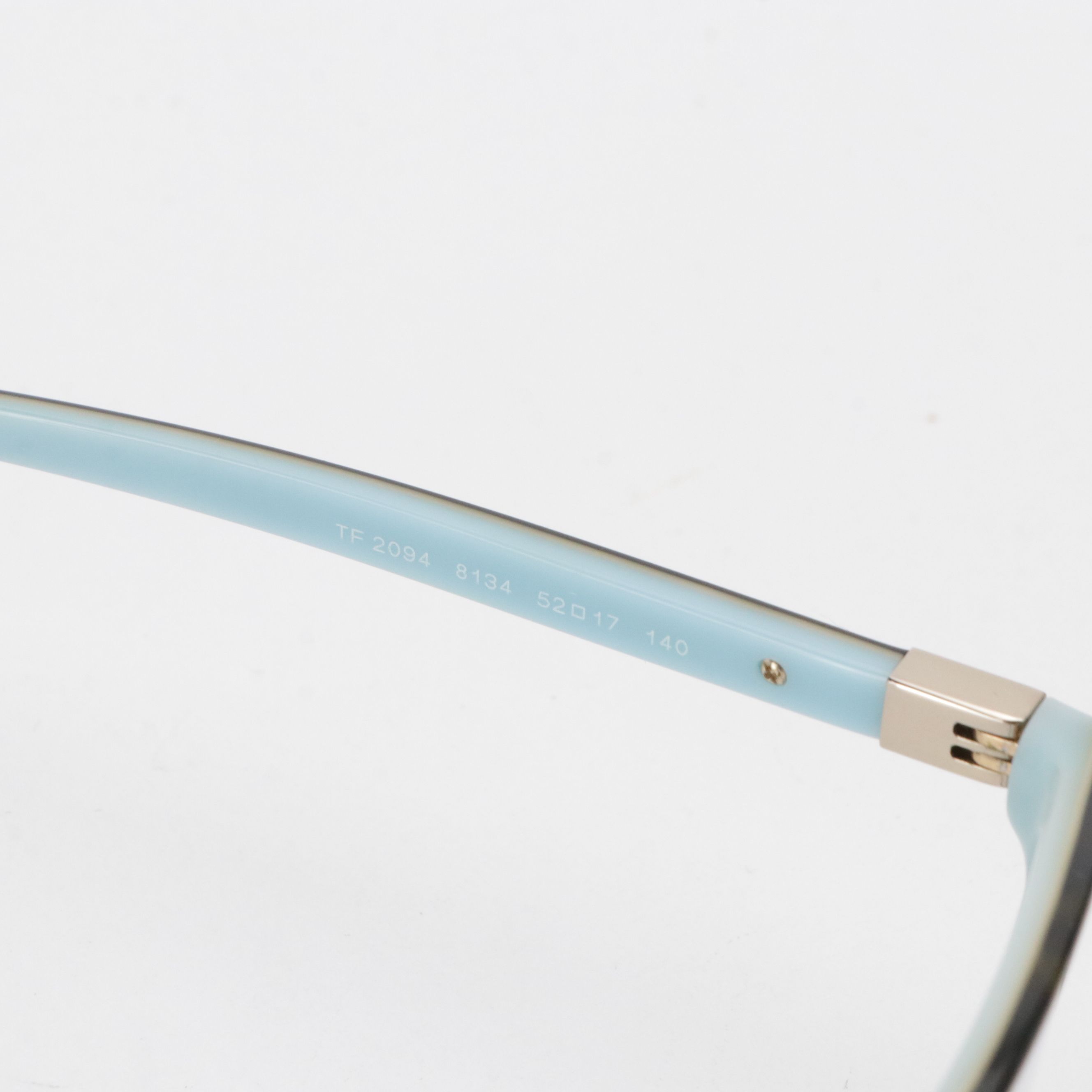 Tiffany & Co. TF2094 Brown Havana & Tiffany Blue Prescription Eyeglasses W/ Case