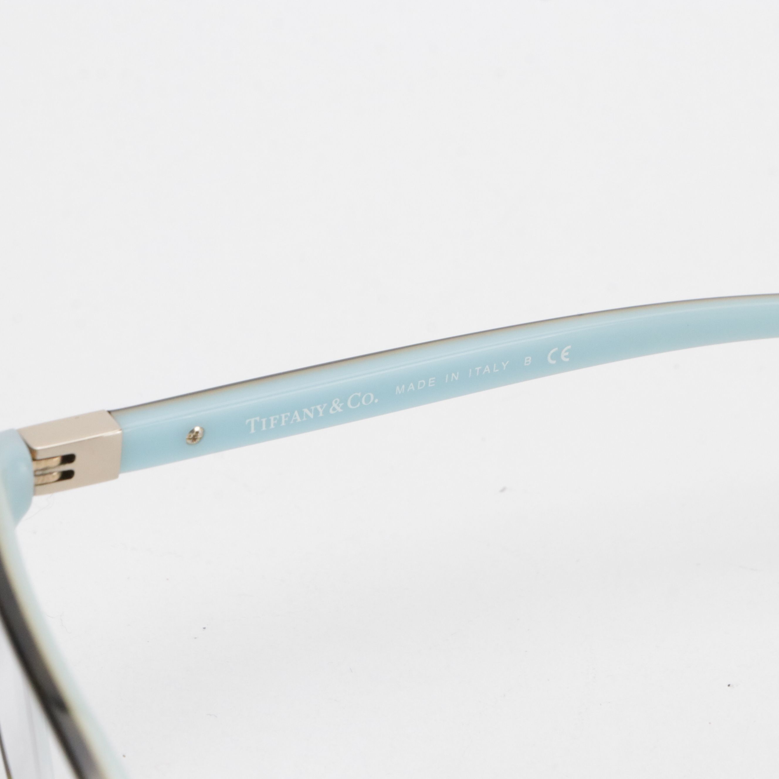 Tiffany & Co. TF2094 Brown Havana & Tiffany Blue Prescription Eyeglasses W/ Case