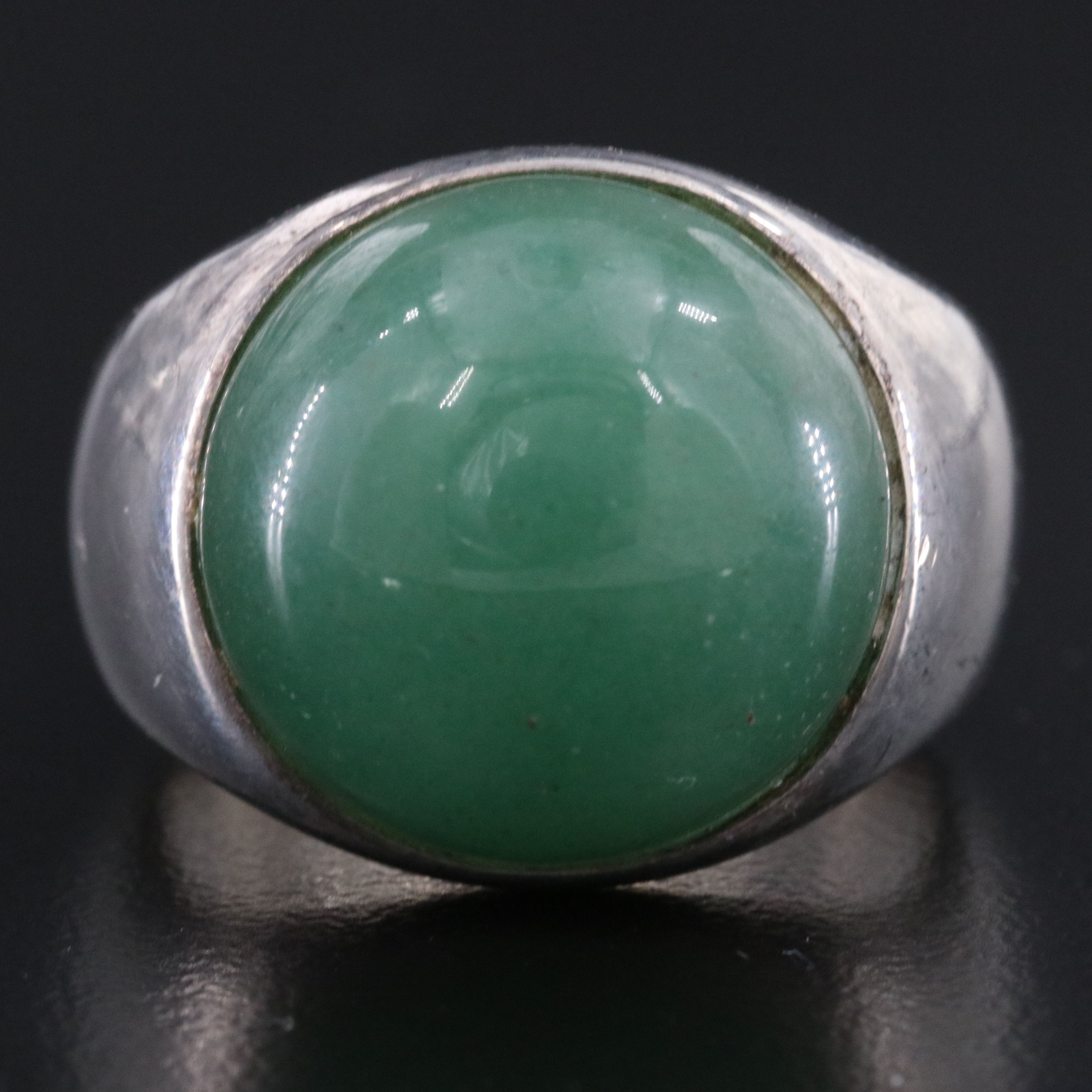 Sterling Aventurine Ring