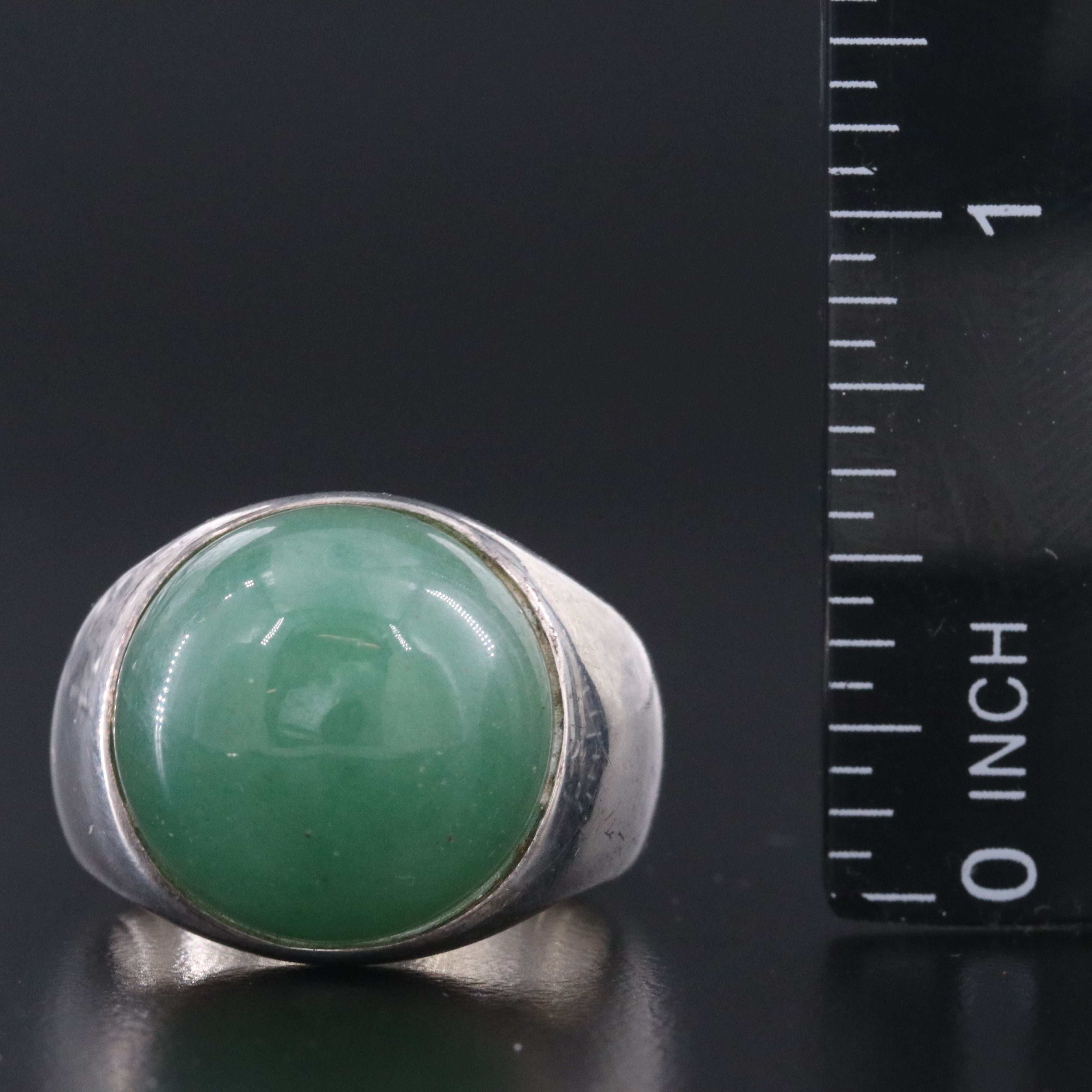 Sterling Aventurine Ring