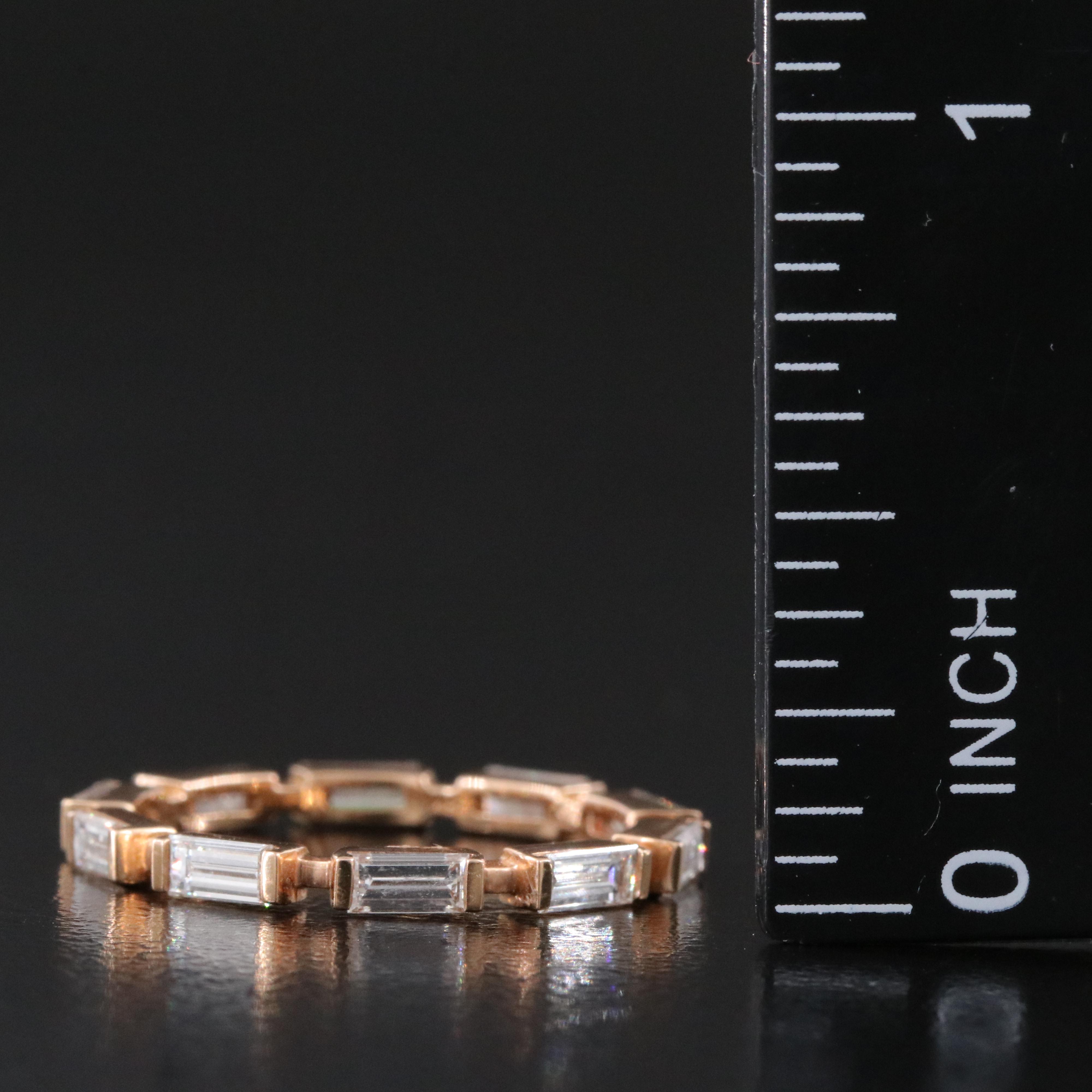 18K Penny Preville 1.29 CTW Diamond Rose Gold Eternity Band