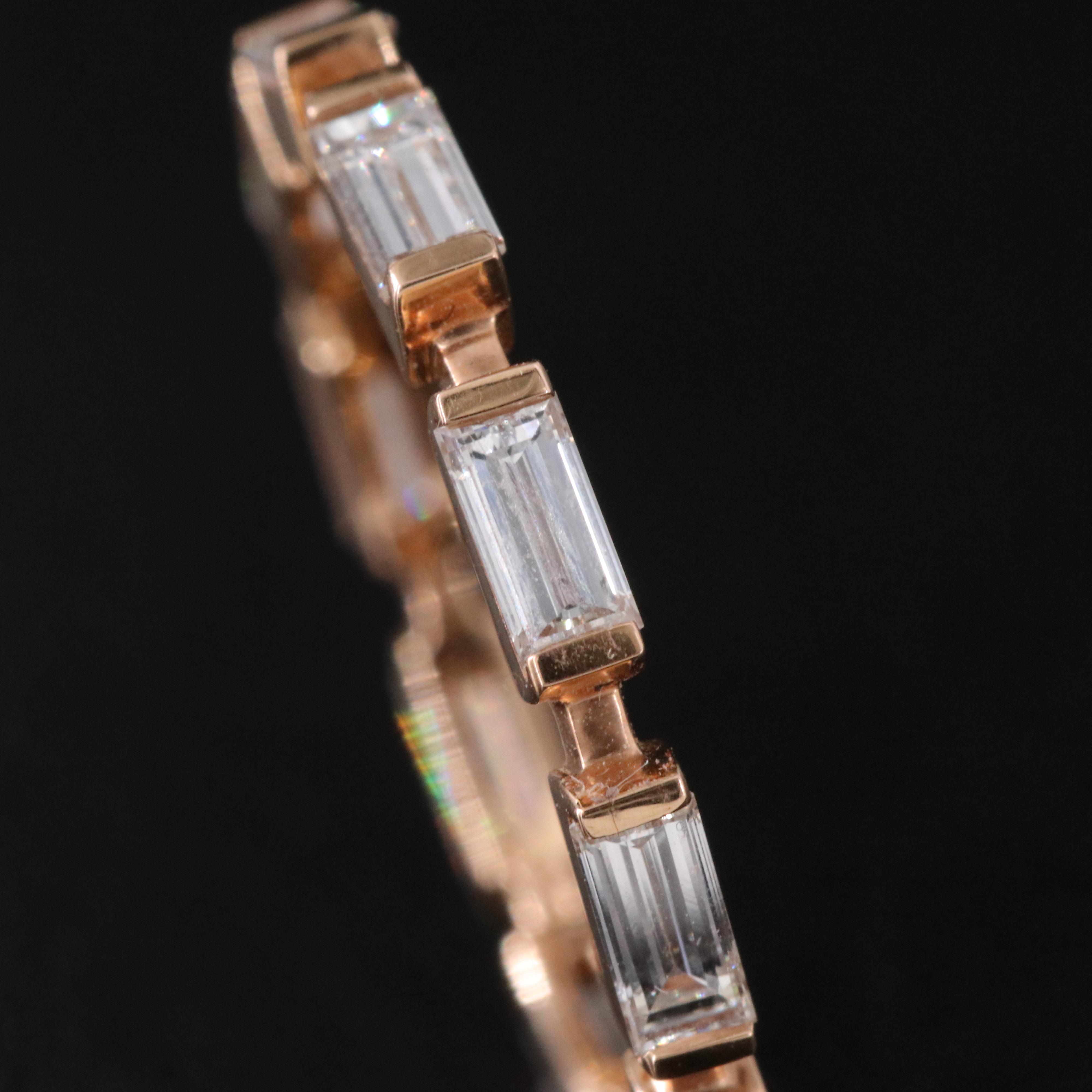 18K Penny Preville 1.29 CTW Diamond Rose Gold Eternity Band