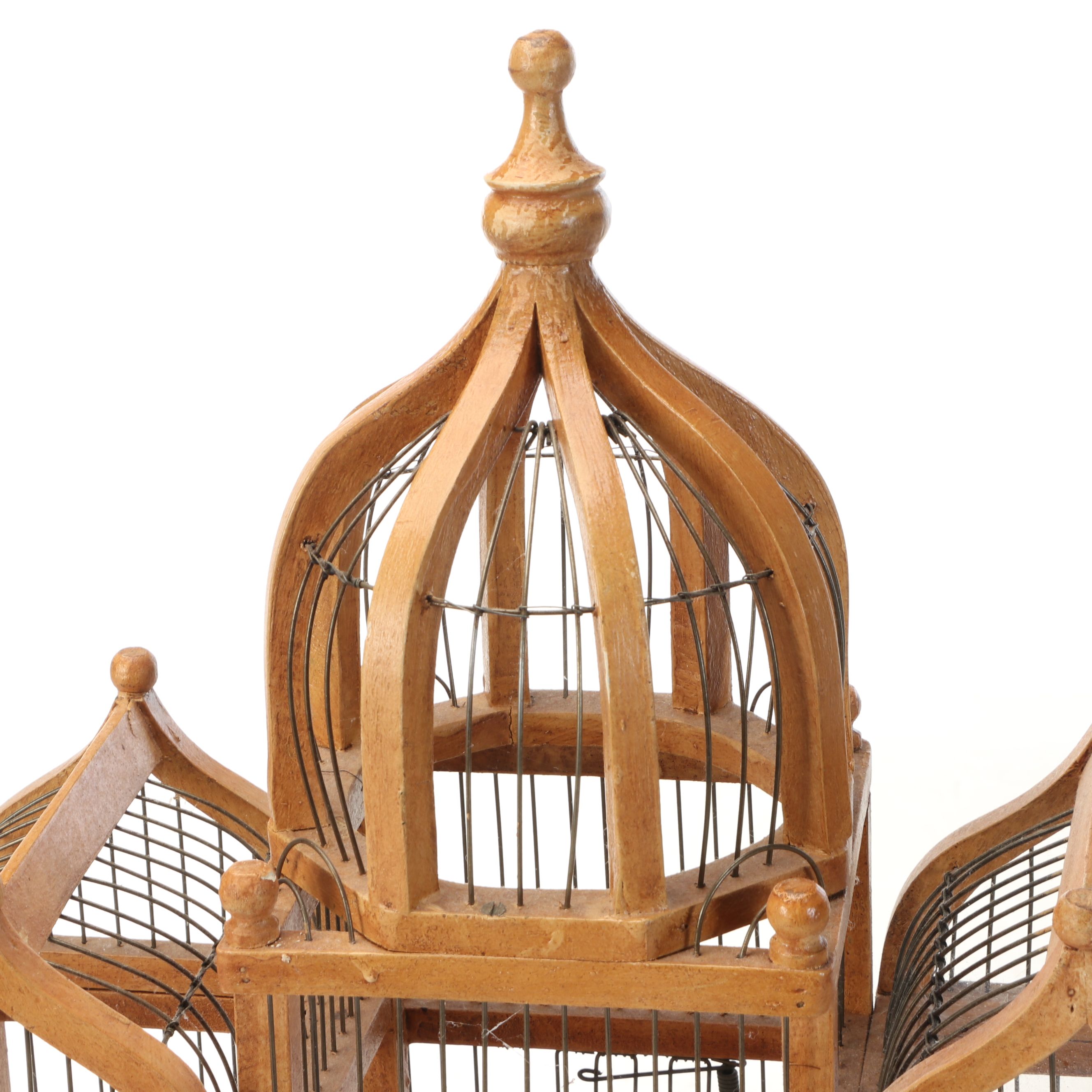 Victorian Gothic Revival Style Birdcage