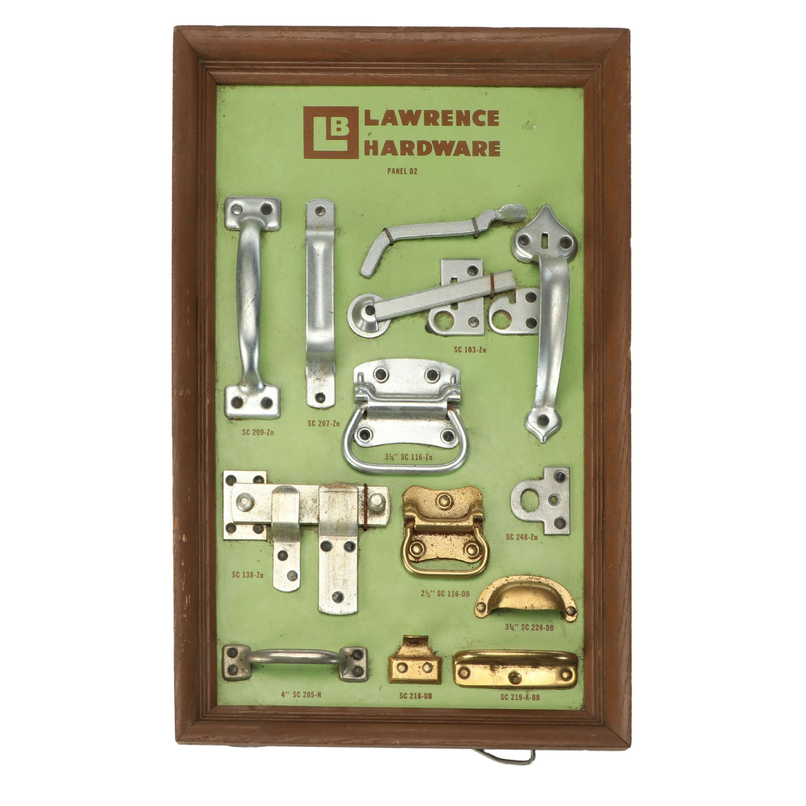 Lawrence Hardware Advertising Hardware Display Boards
