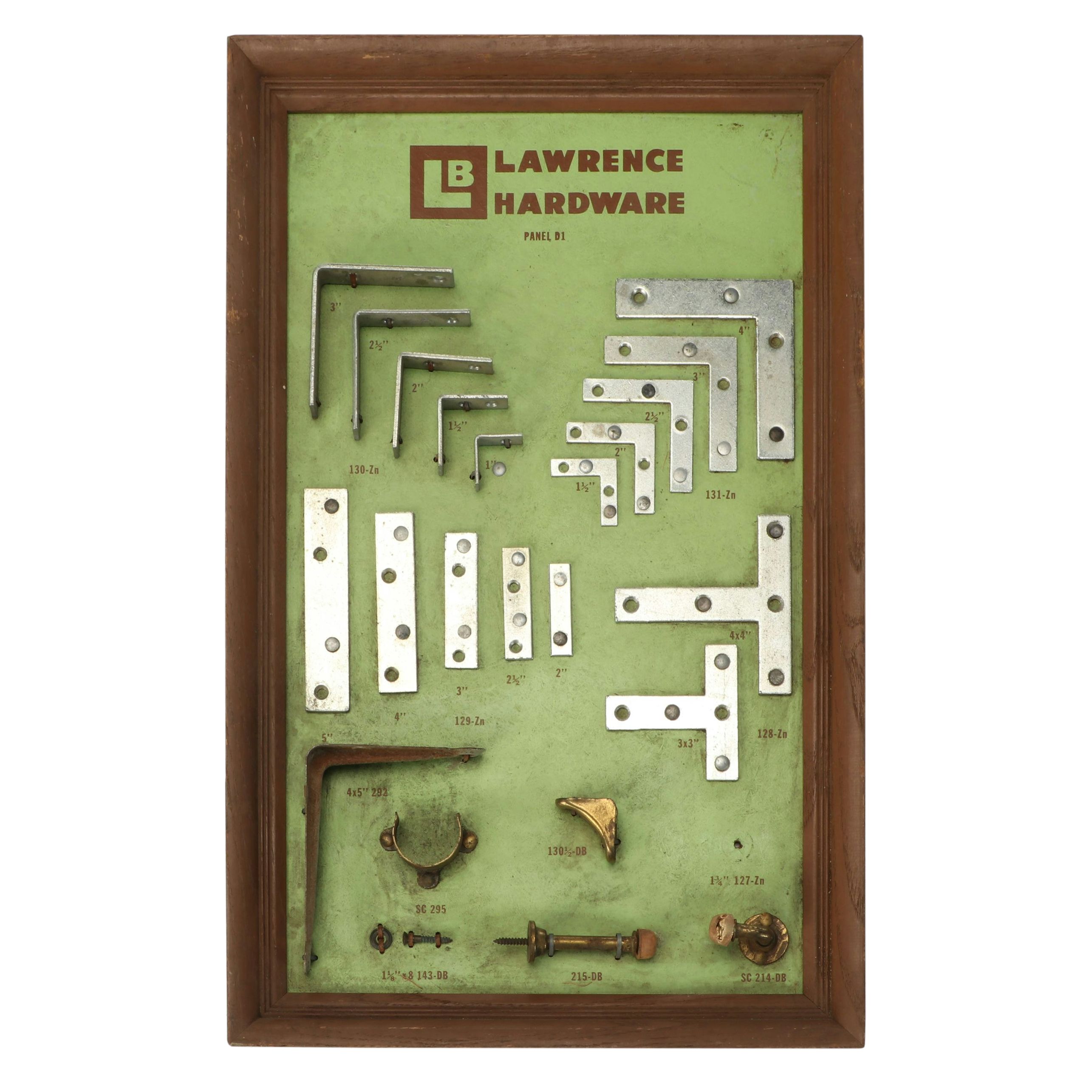 Lawrence Hardware Advertising Hardware Display Boards
