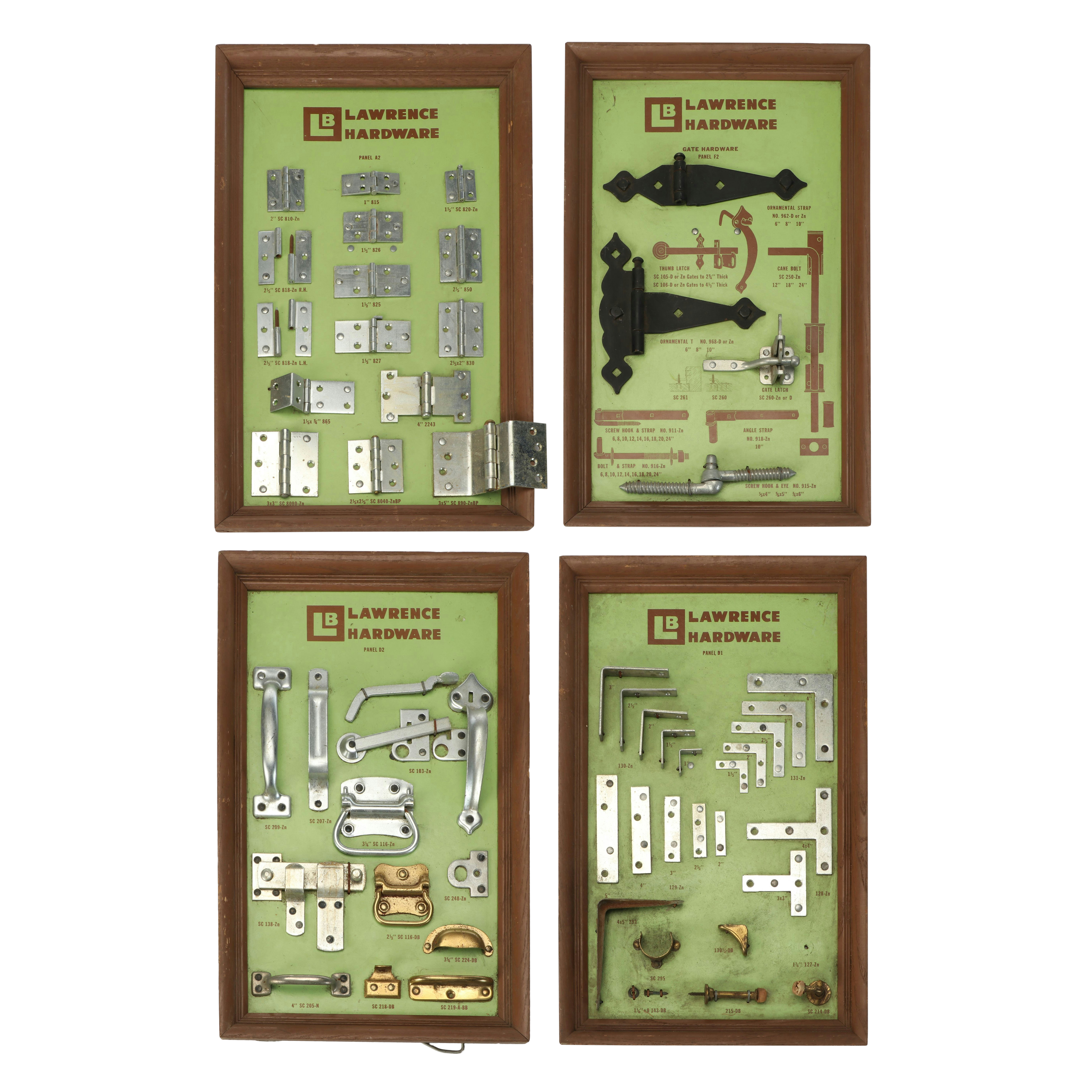 Lawrence Hardware Advertising Hardware Display Boards