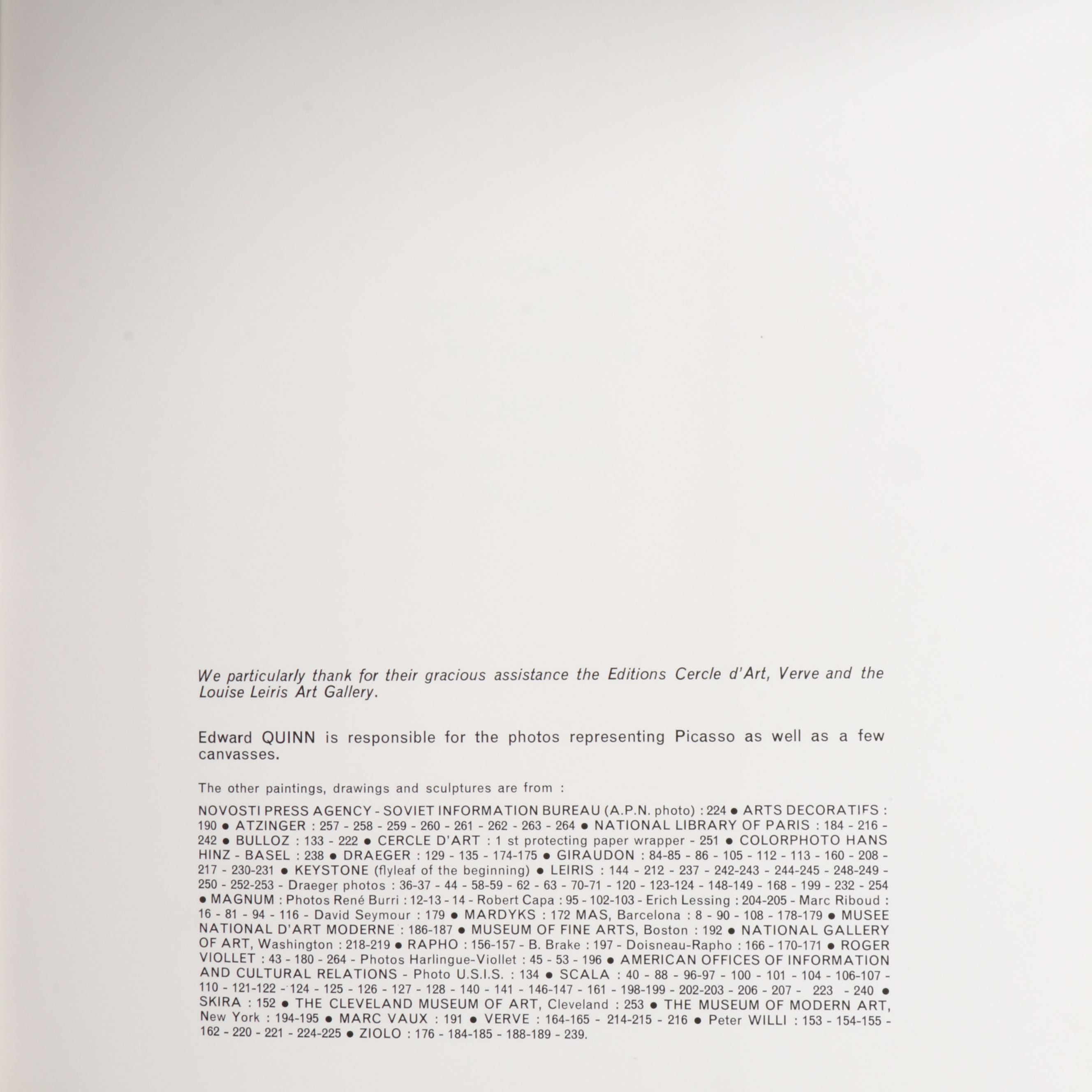 First Edition "Picasso" by Pierre Descargues, 1974