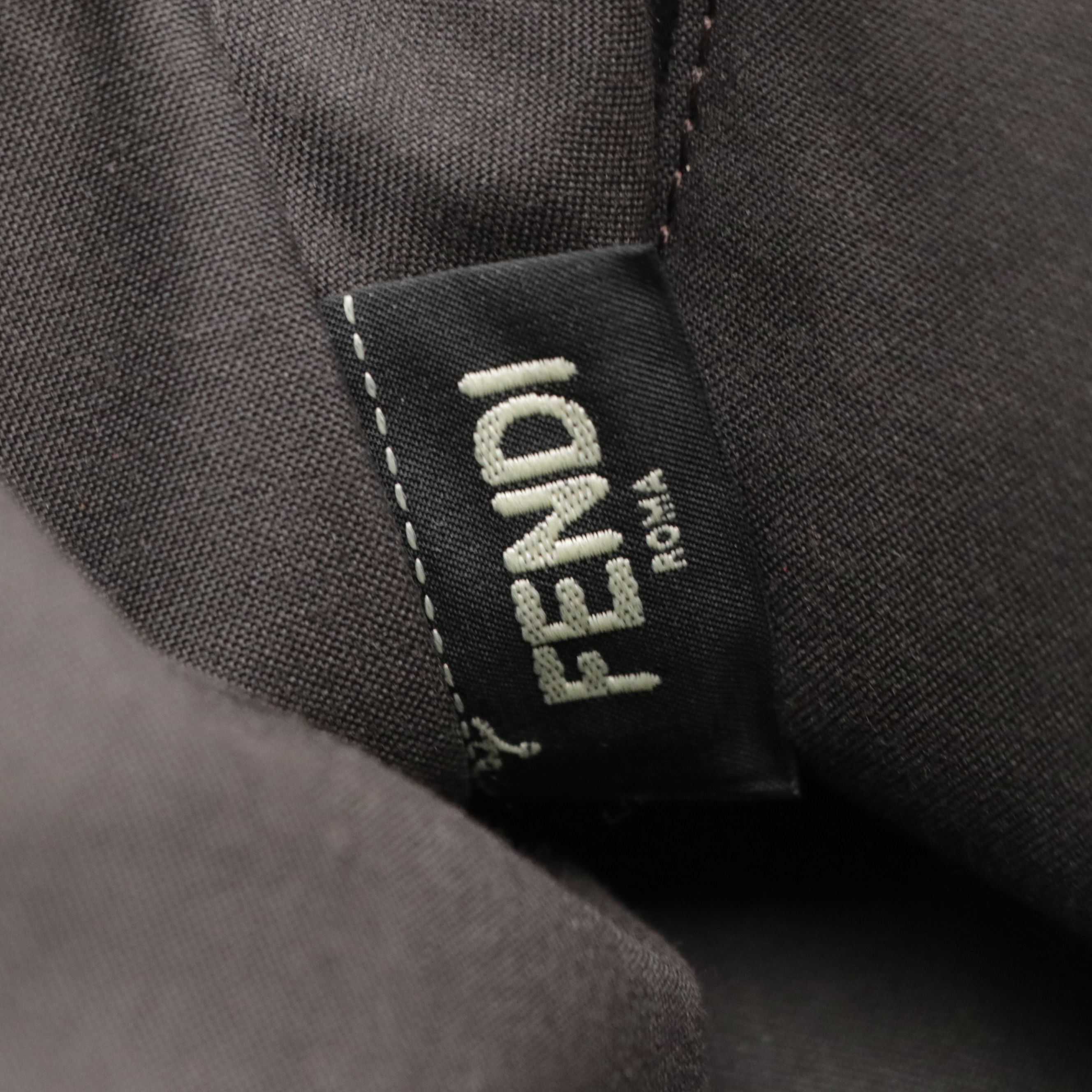 Fendi By The Way Two-Way Satchel in Tricolor Blue Calfskin Leather