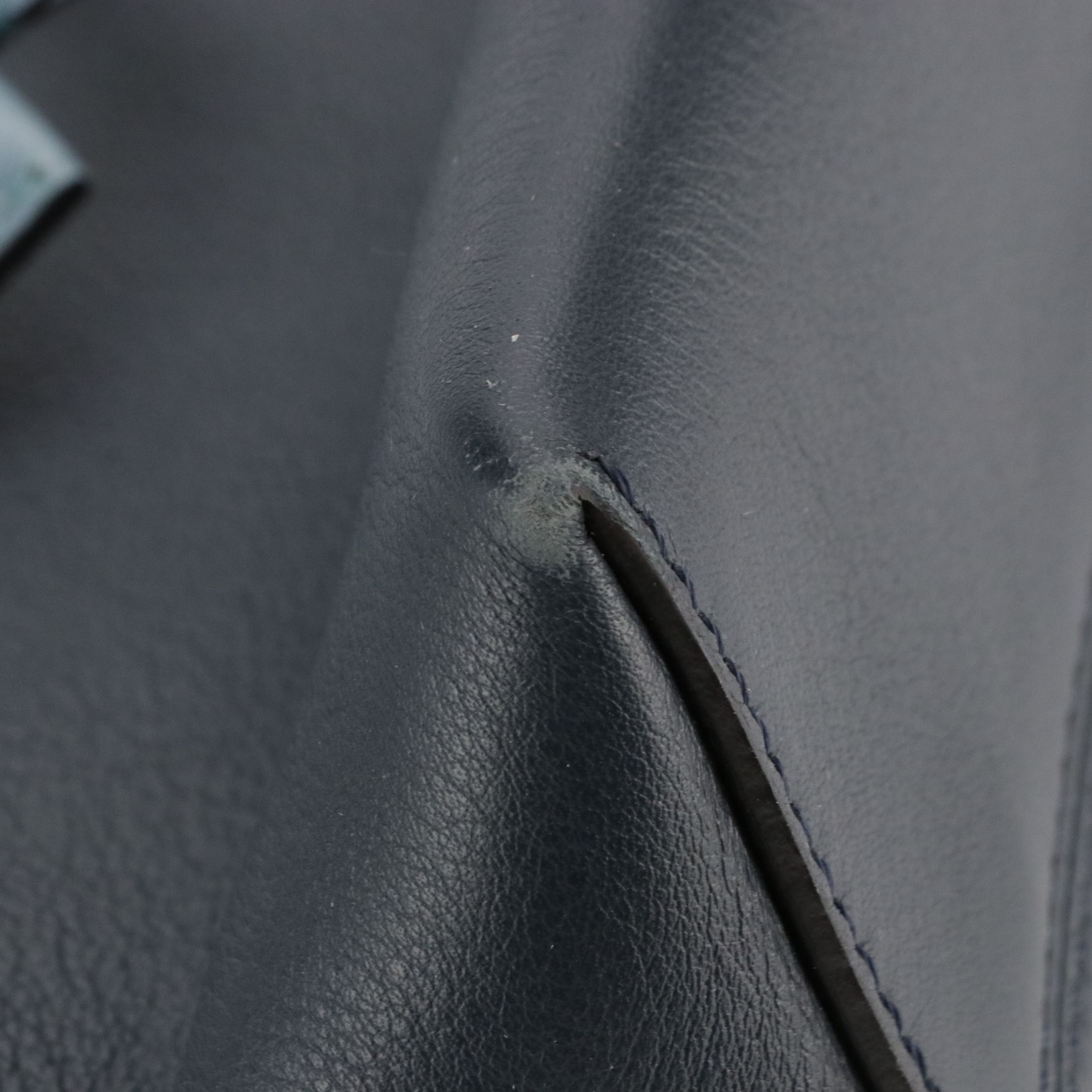 Fendi By The Way Two-Way Satchel in Tricolor Blue Calfskin Leather