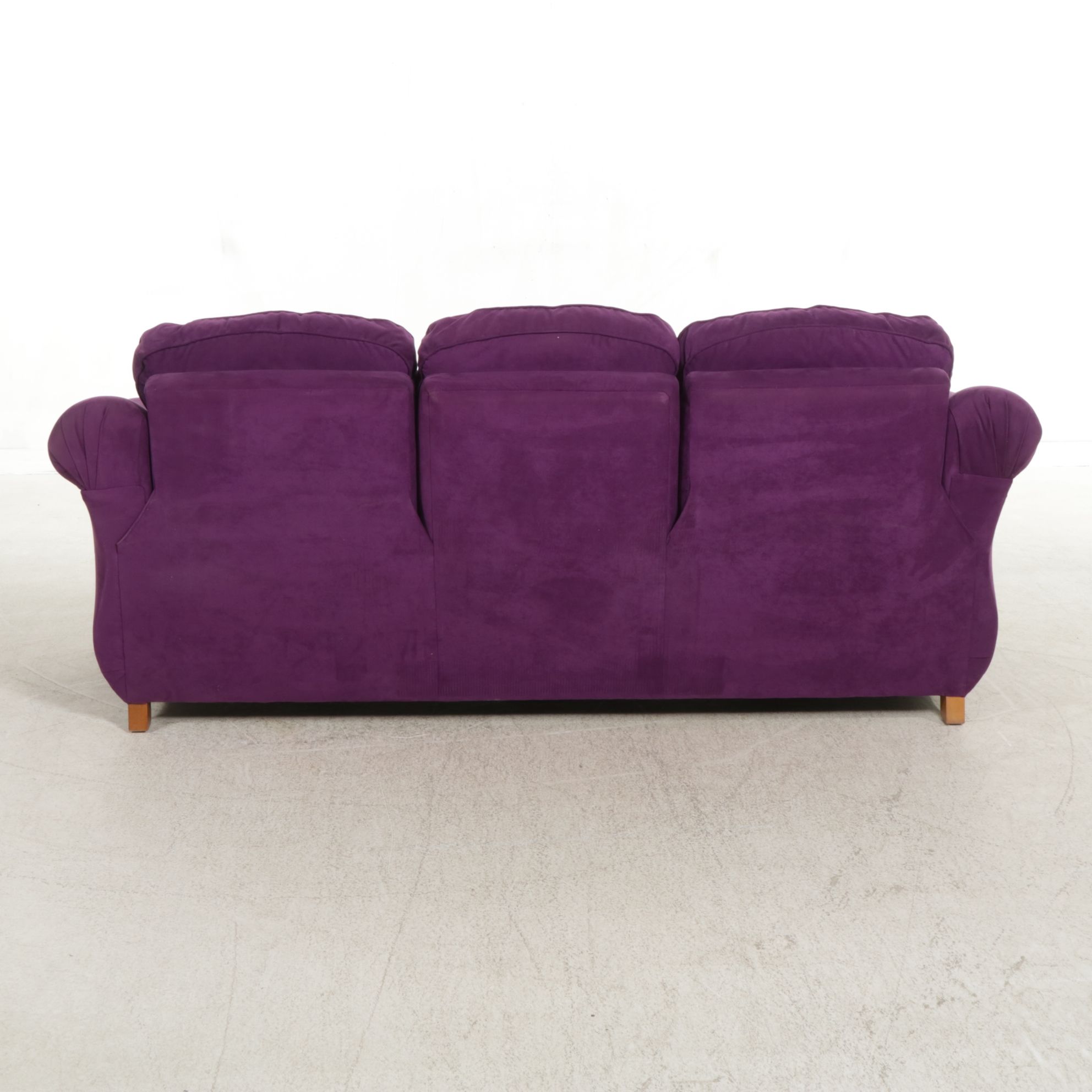 Bradington-Young Hollywood Regency Style Upholstered Recliner Sofa, 21st Century