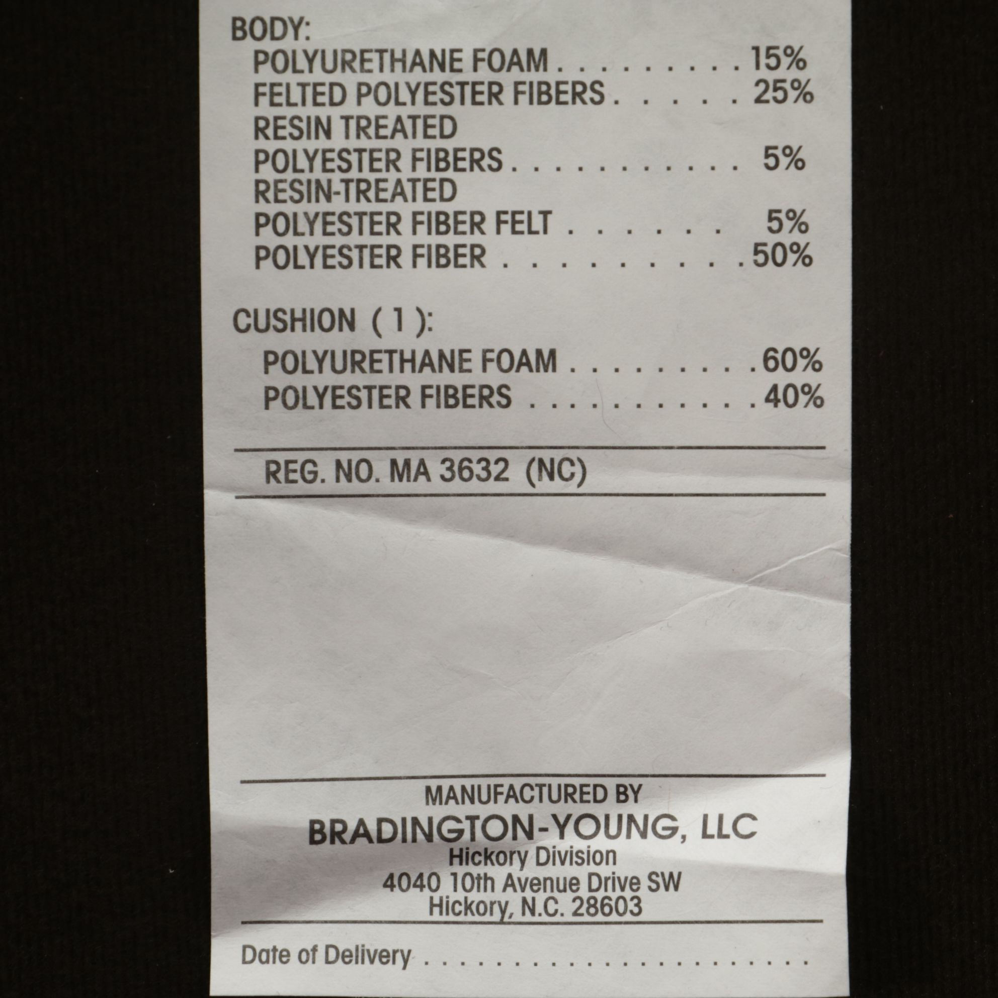 Bradington-Young Hollywood Regency Style Upholstered Recliner Sofa, 21st Century