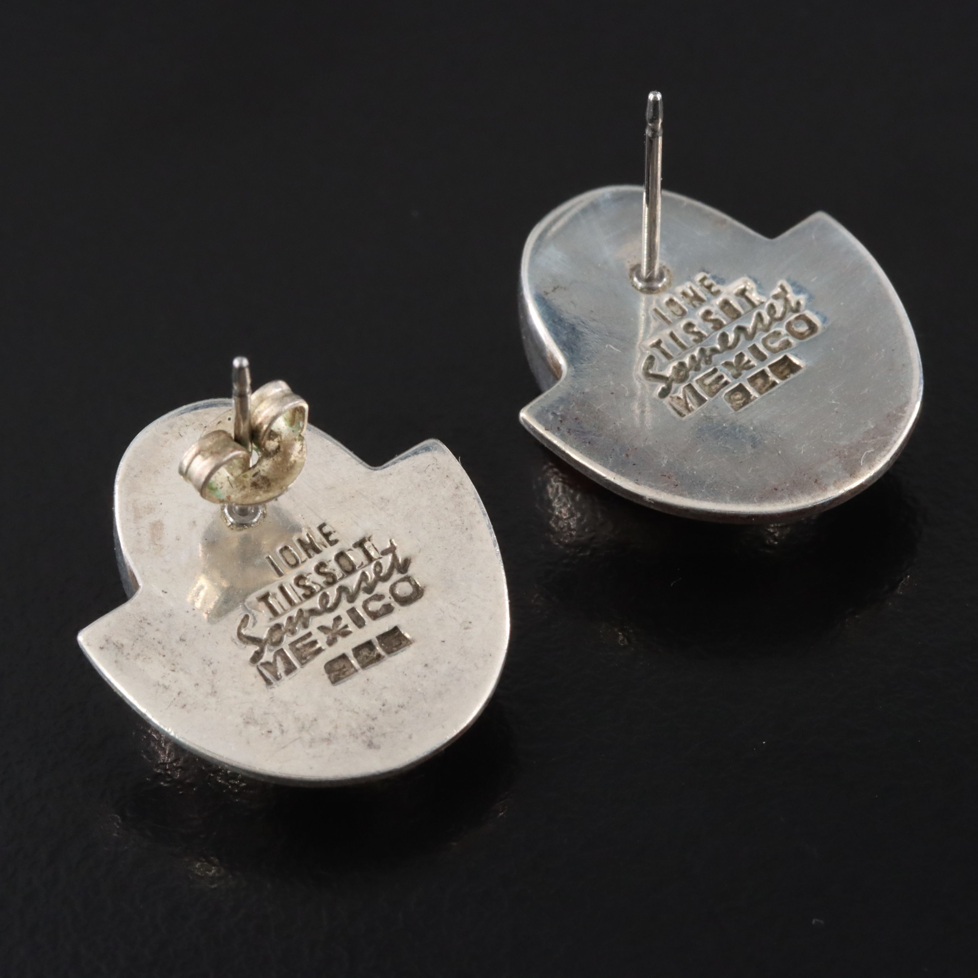 Ione Tissot "Somerset" Sterling Amber Earrings