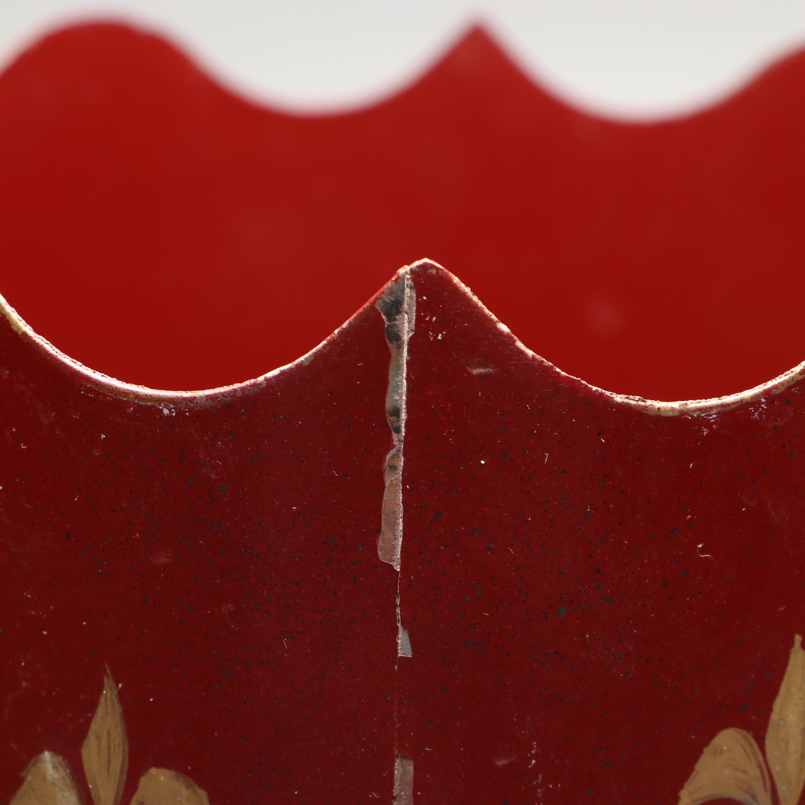 Three Hands Corp. Fleur-de-lis Ceramic Lidded Urns and Metal Umbrella Holder