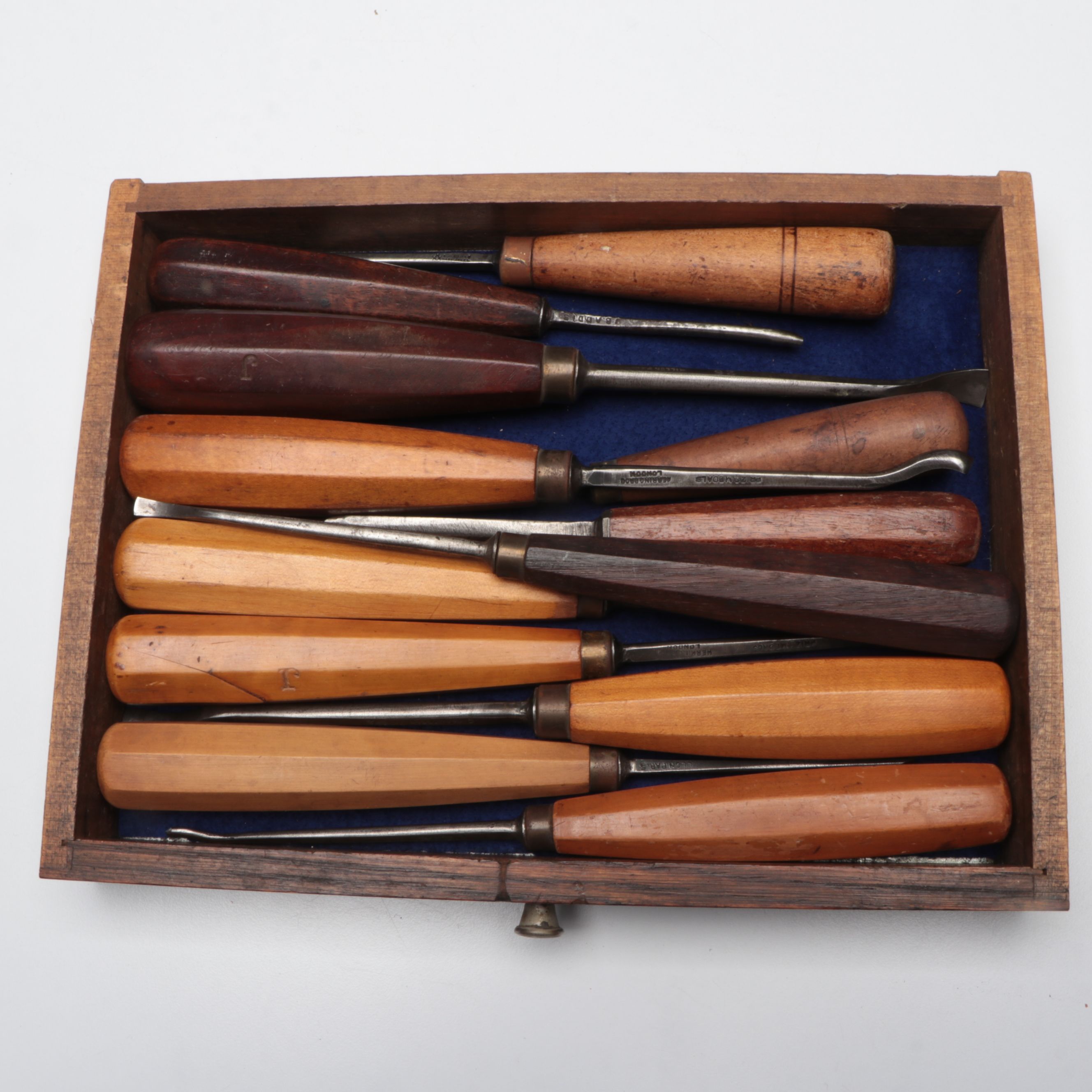 Herring Bros. S. J. Addis and More Antique Woodworking Chisels