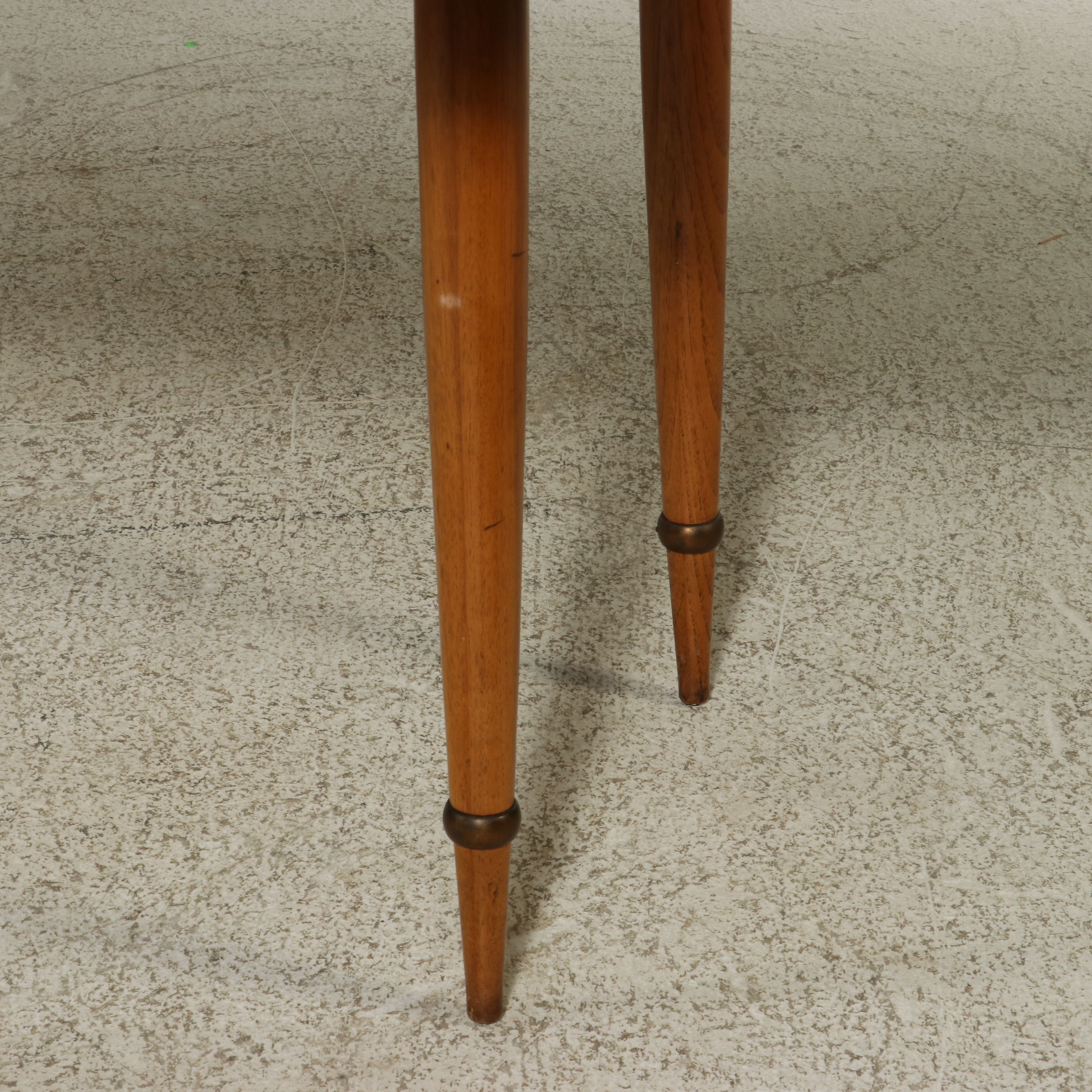 Mid Century Modern Walnut Drop-Leaf Dining Table, Circa 1960