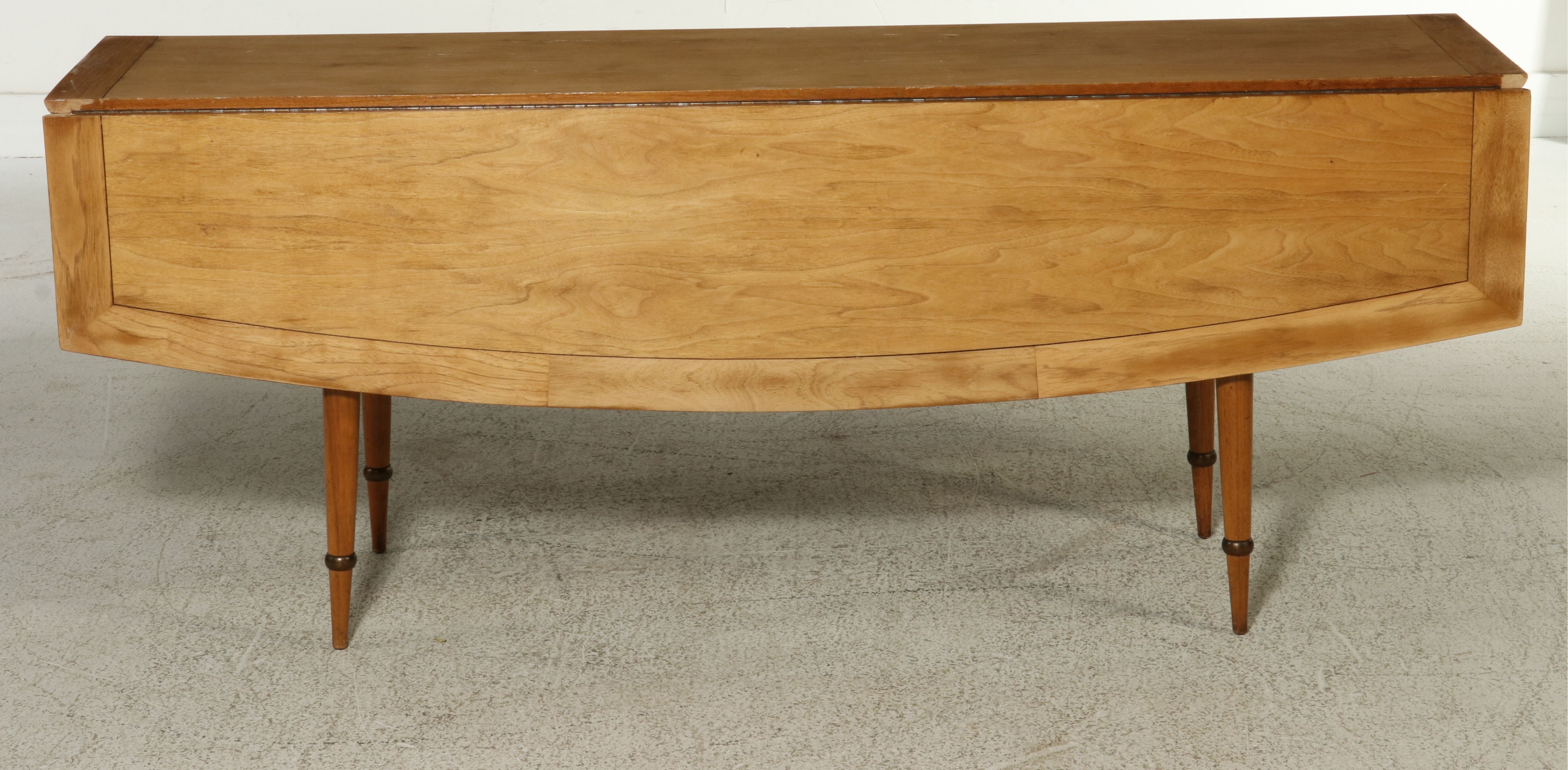 Mid Century Modern Walnut Drop-Leaf Dining Table, Circa 1960