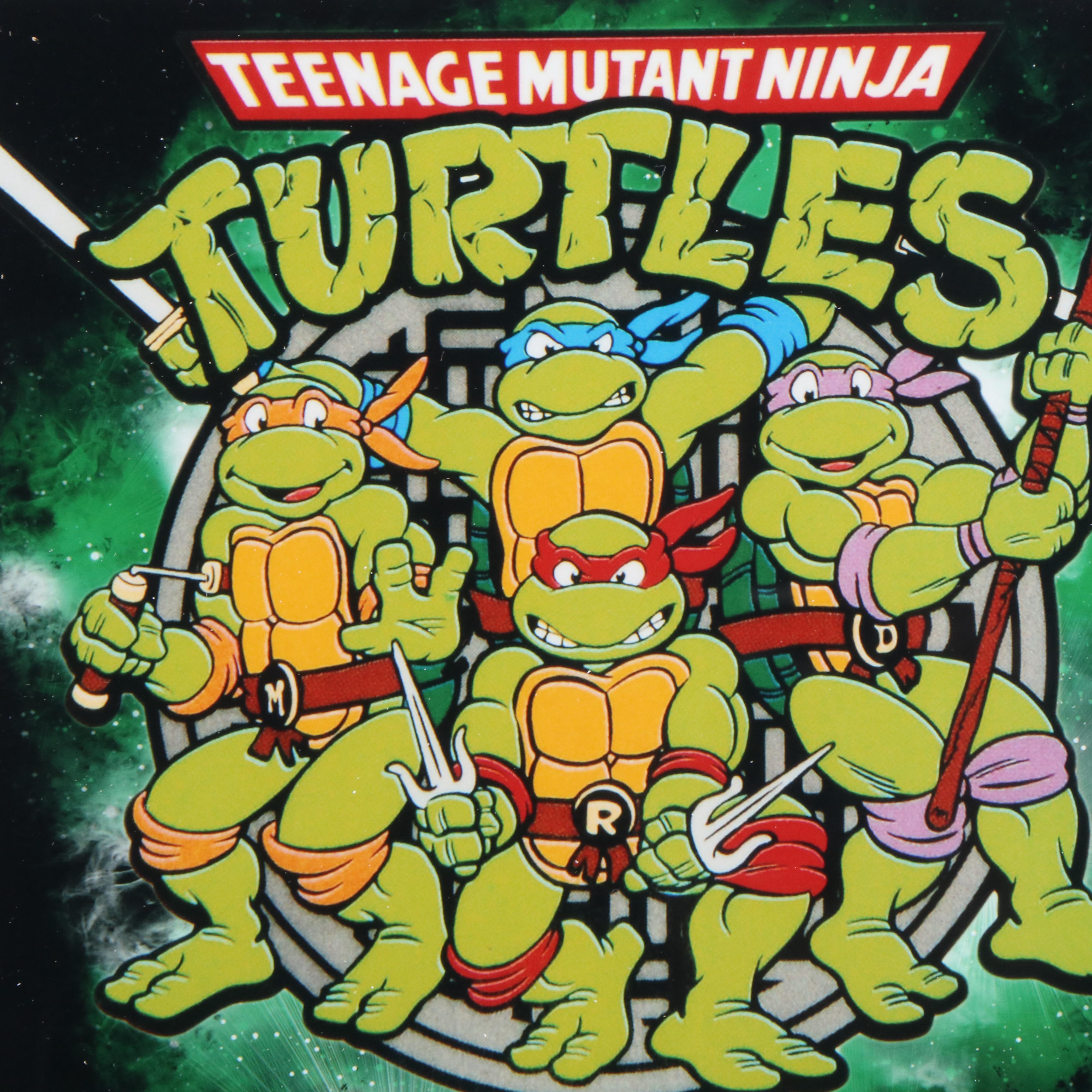 Jim Lawson Signed “Teenage Mutant Ninja Turtles” Print in Matted Frame, Beckett