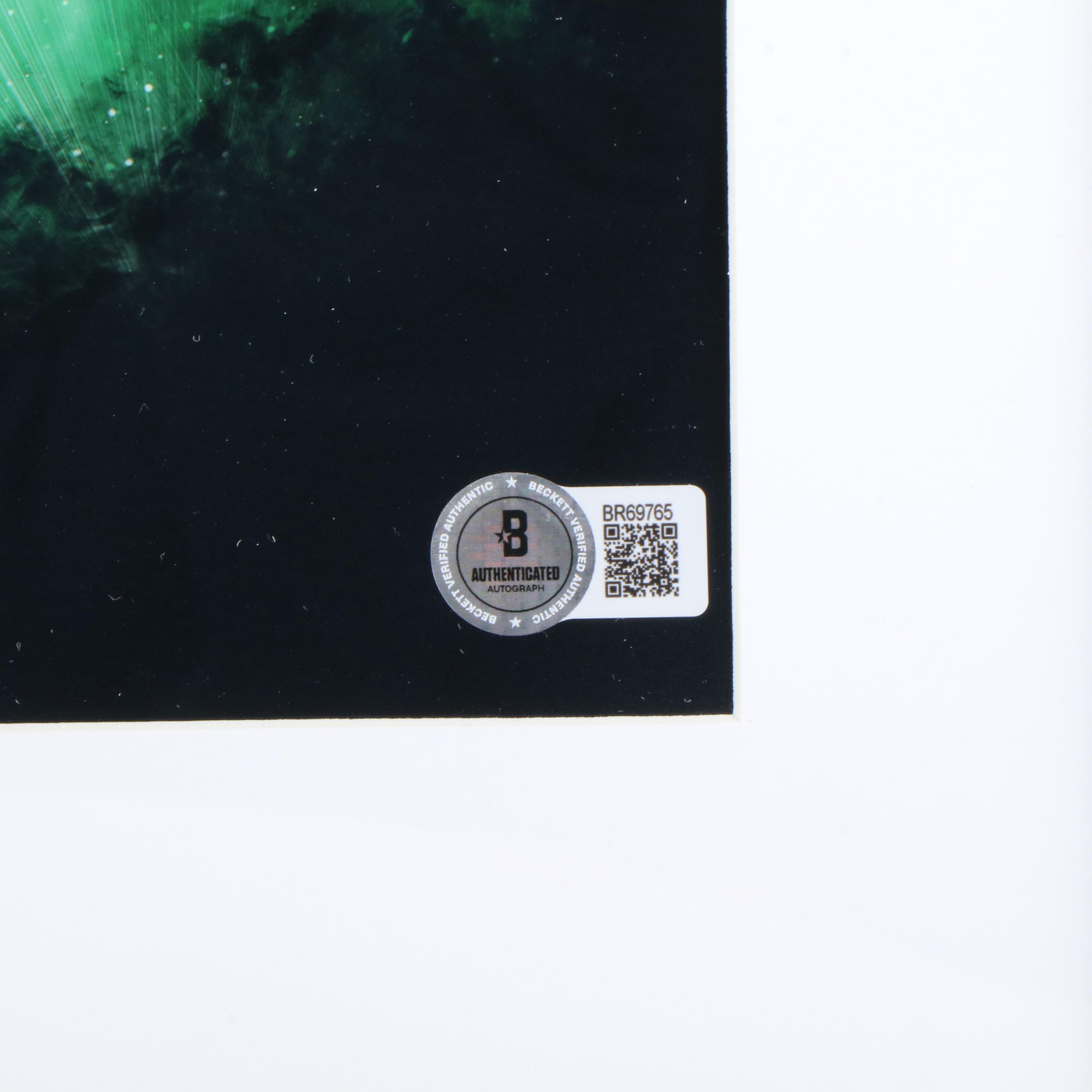 Jim Lawson Signed “Teenage Mutant Ninja Turtles” Print in Matted Frame, Beckett