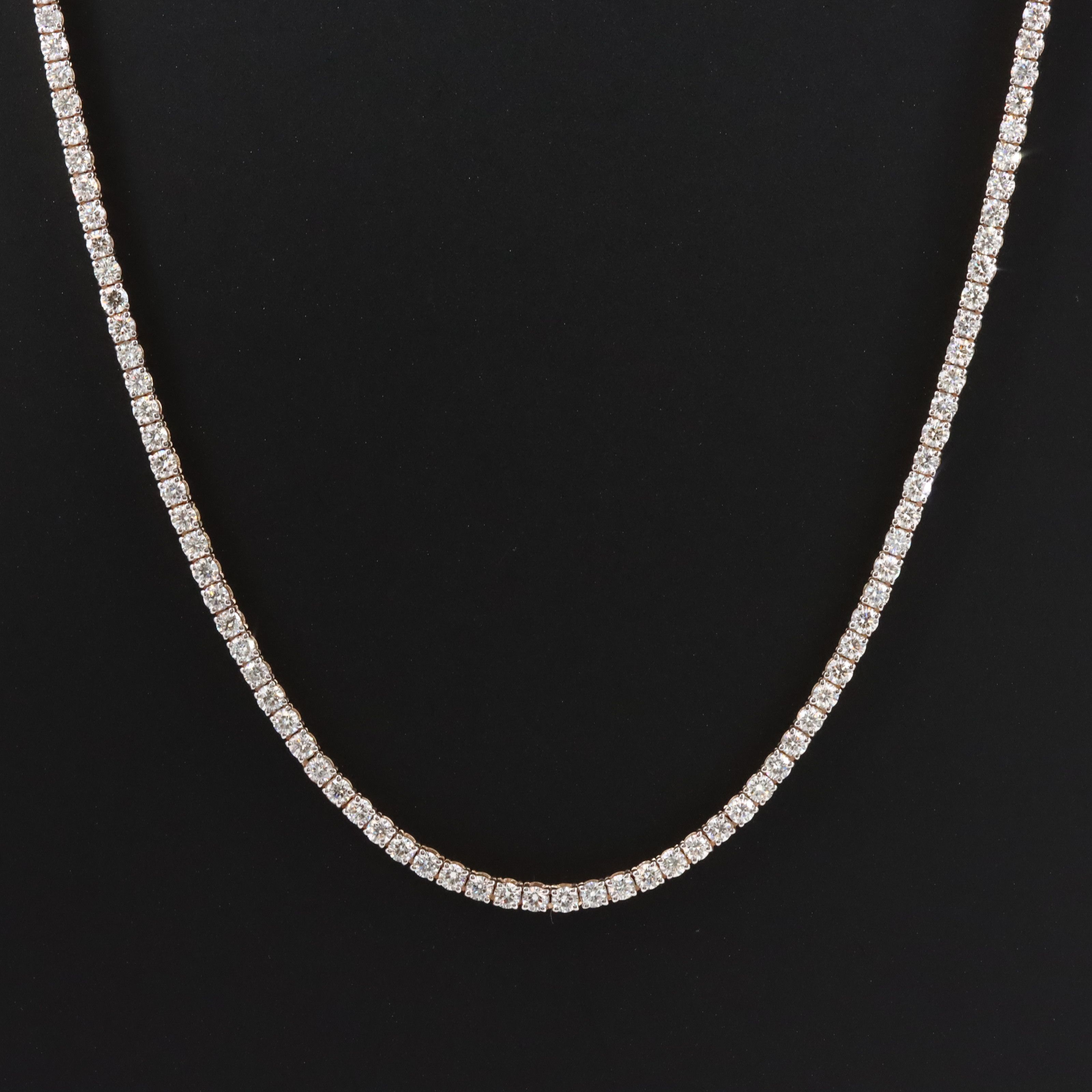 14K 5.89 CTW Diamond Necklace