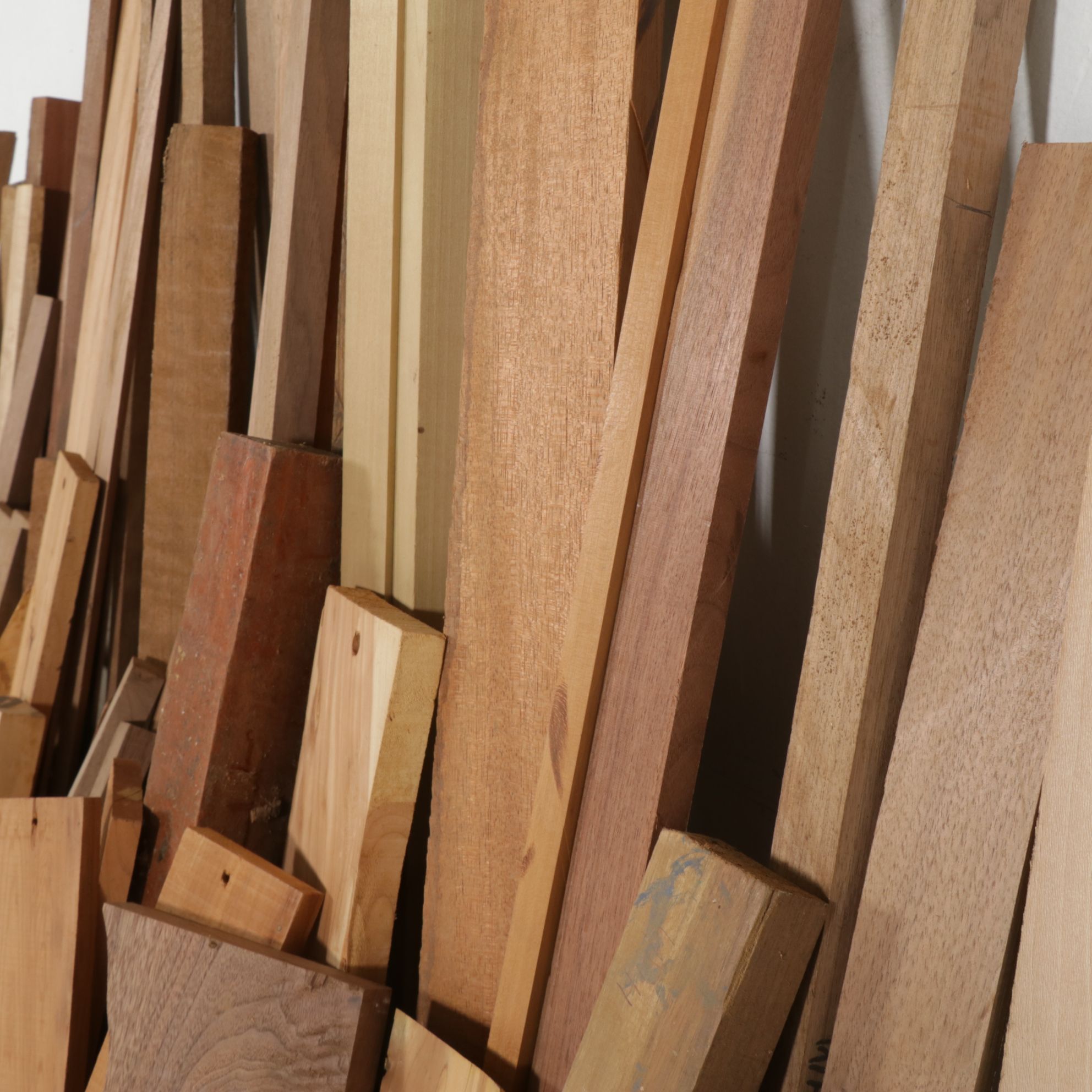 Walnut, Maple, Mahogany and Other Salvaged Wood