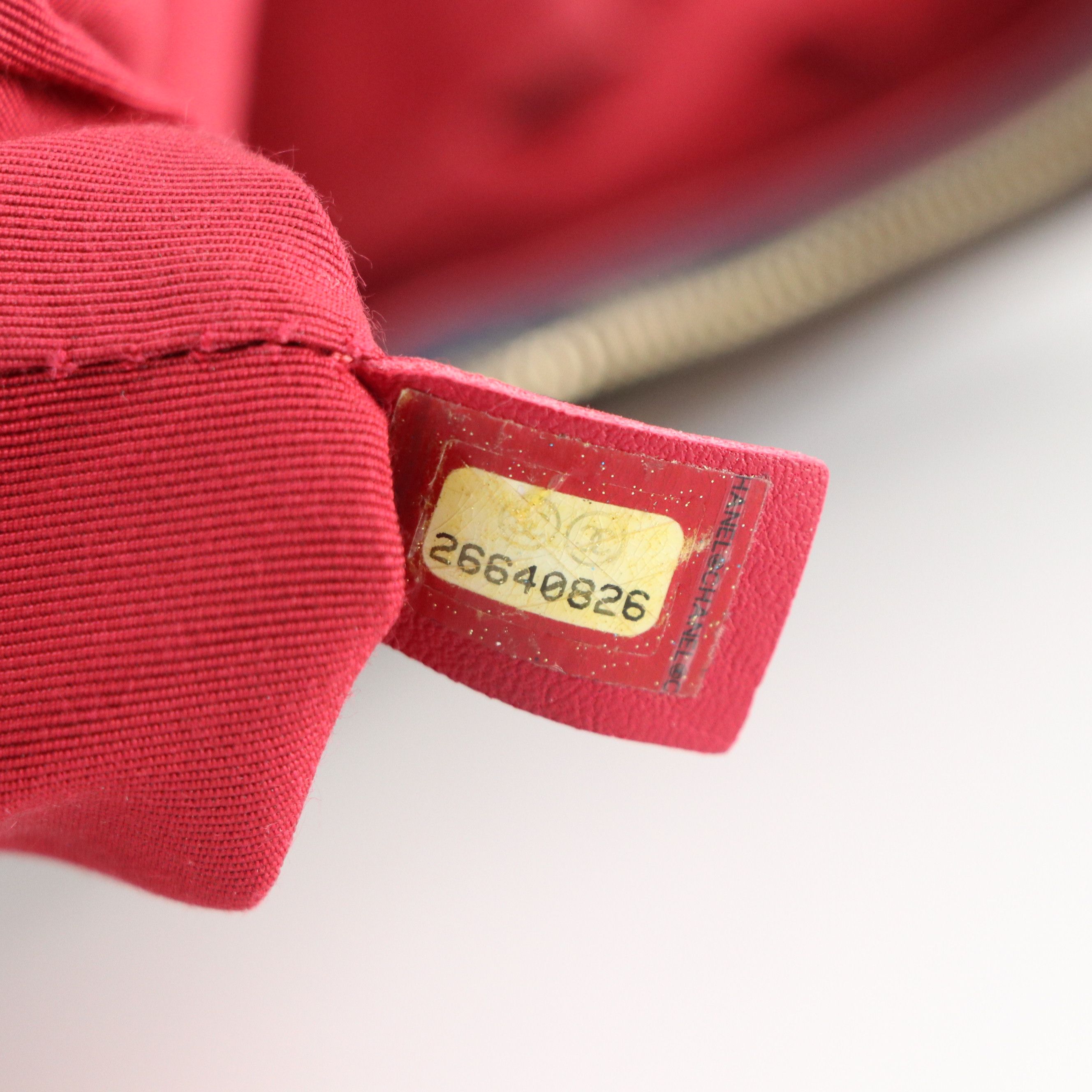 Chanel Gabrielle Diamond-Stitched Chain Strap Hobo Bag in Blue & Brown Leather