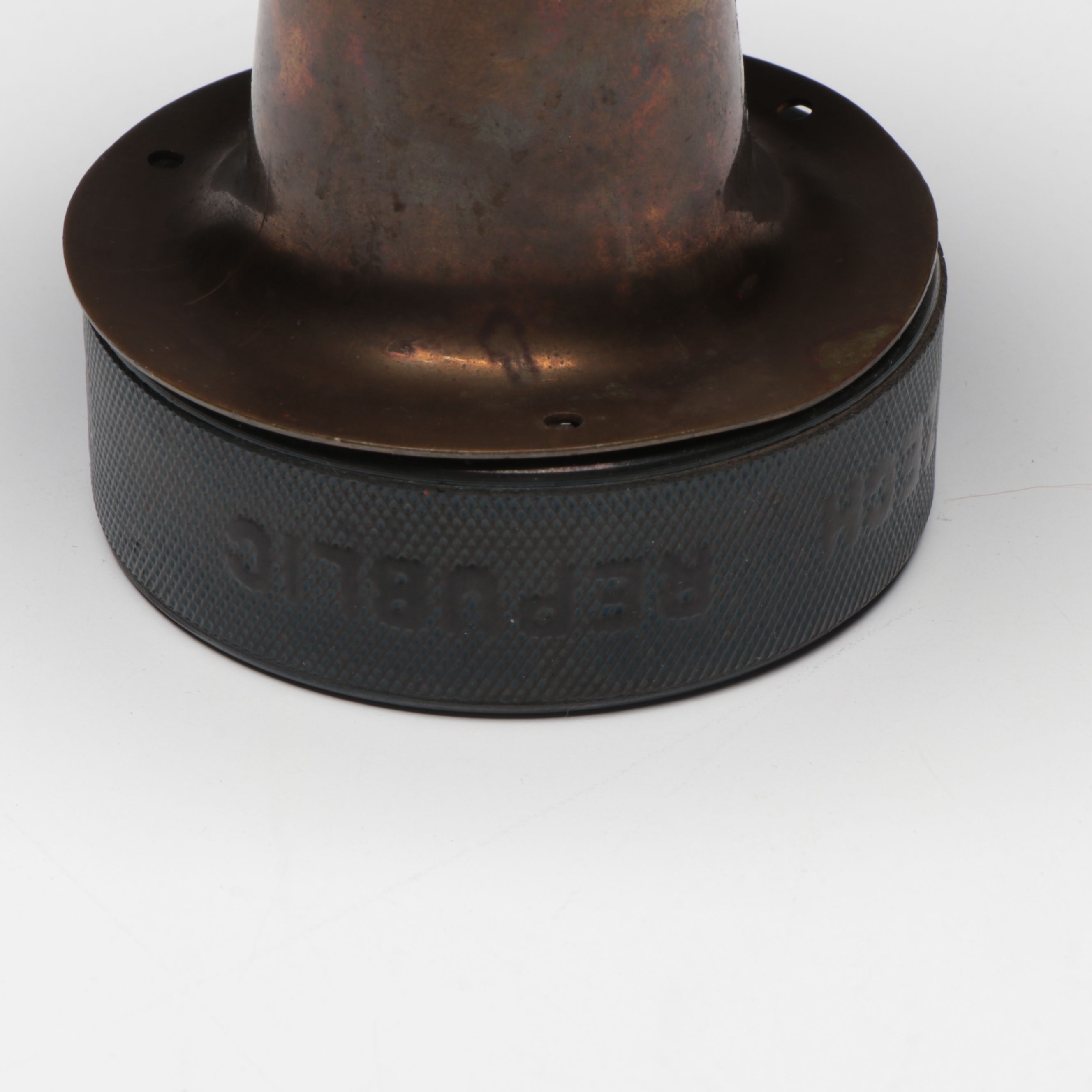 Handcrafted Brass and Salvage Bullet Biplane