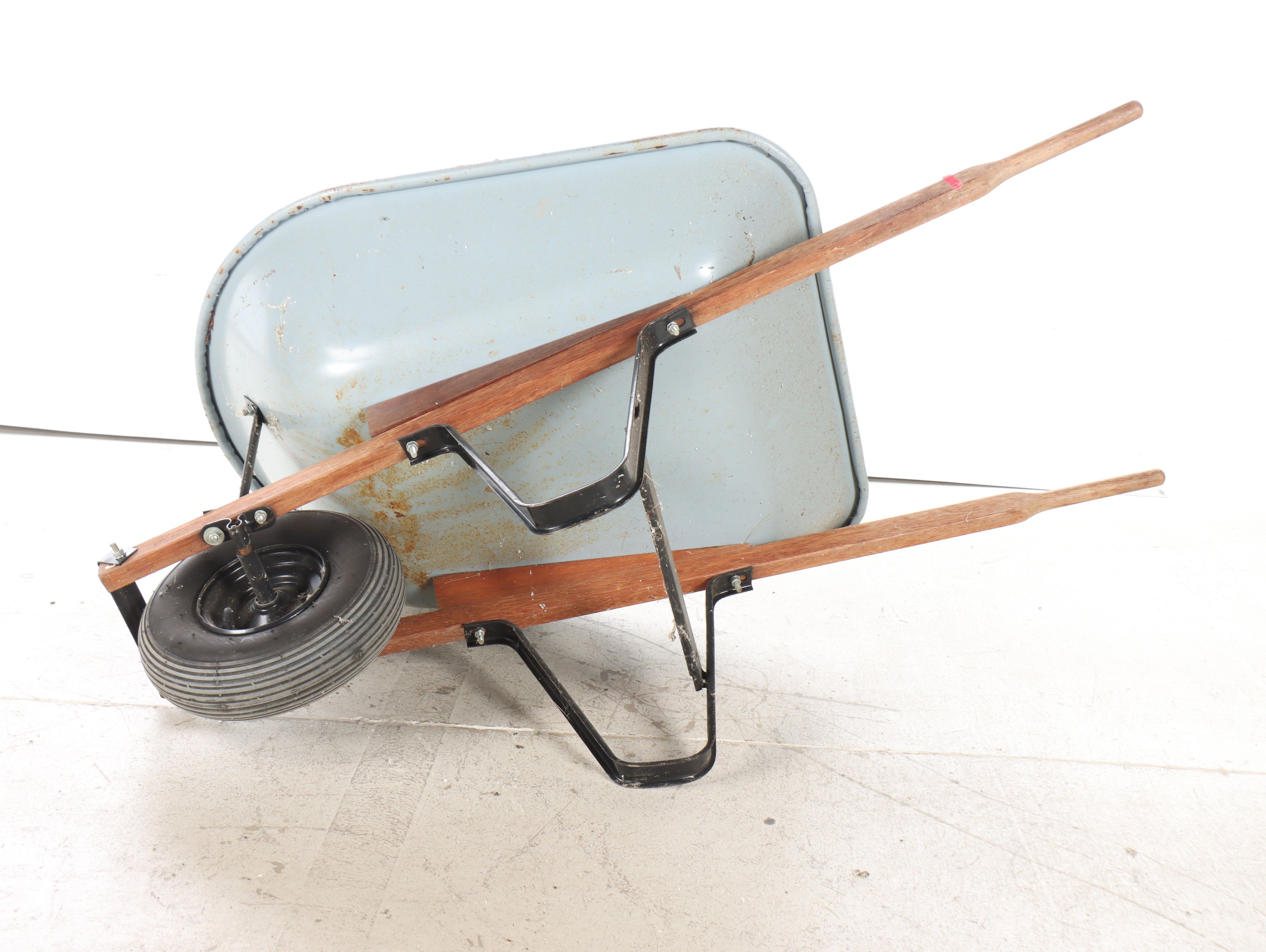 Post Hole Digger, Rakes, Forks and Other Yard Tools with Wheelbarrow