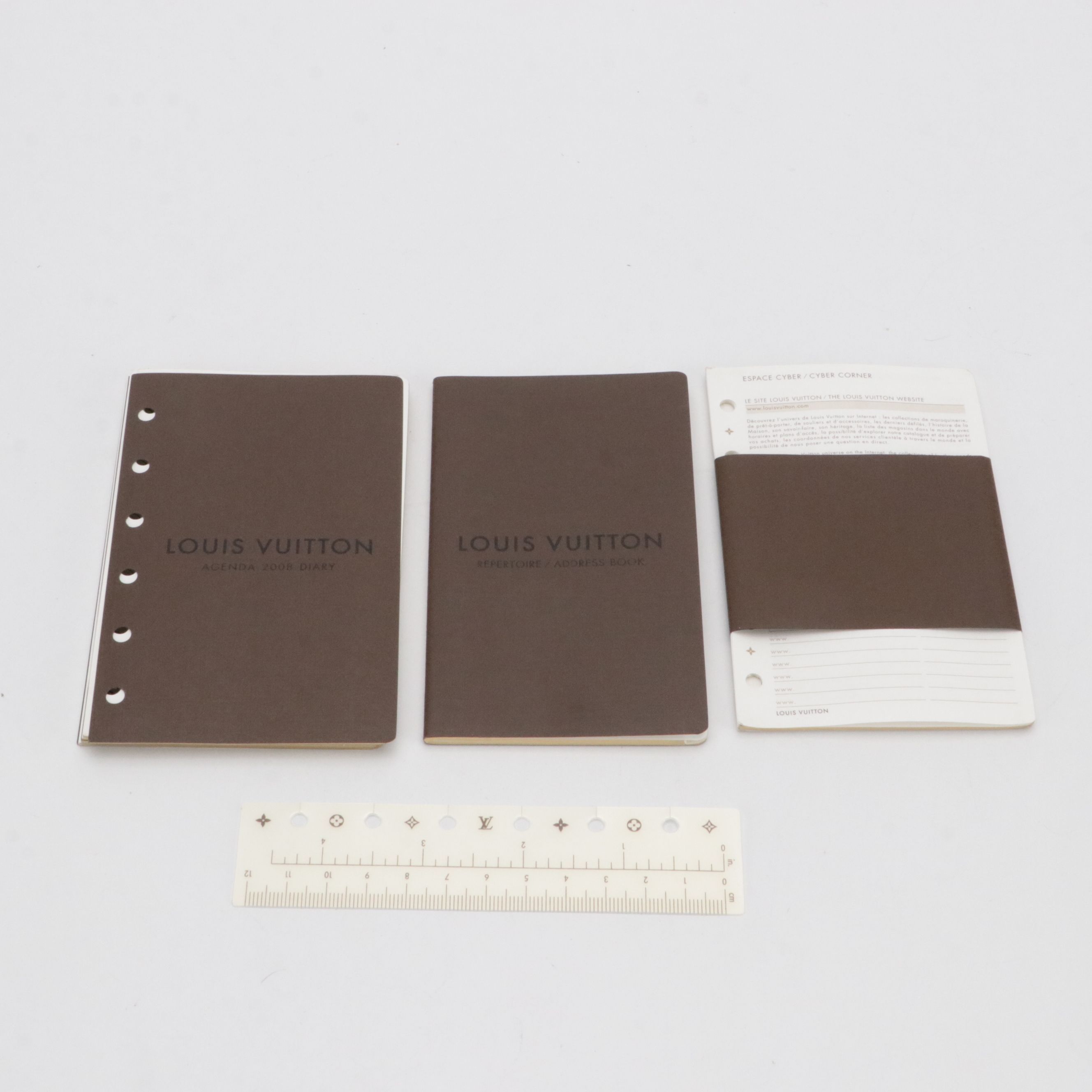 Louis Vuitton Fonctionnel PM 2008 Agenda Diary Insert