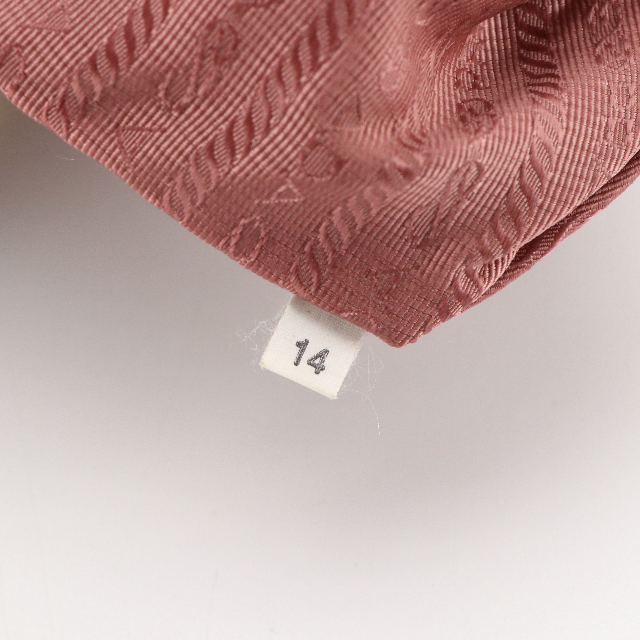 Prada Two-Way Tote Bag in Rose Gold Metallic Vitello Daino Leather